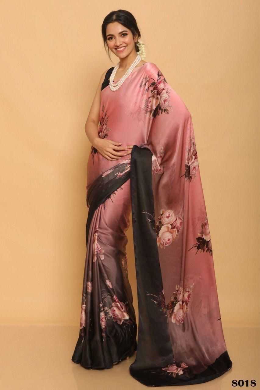 YNF Wholesale Japan Sartin Party Wear Sarees  | Surat Manufacturer
