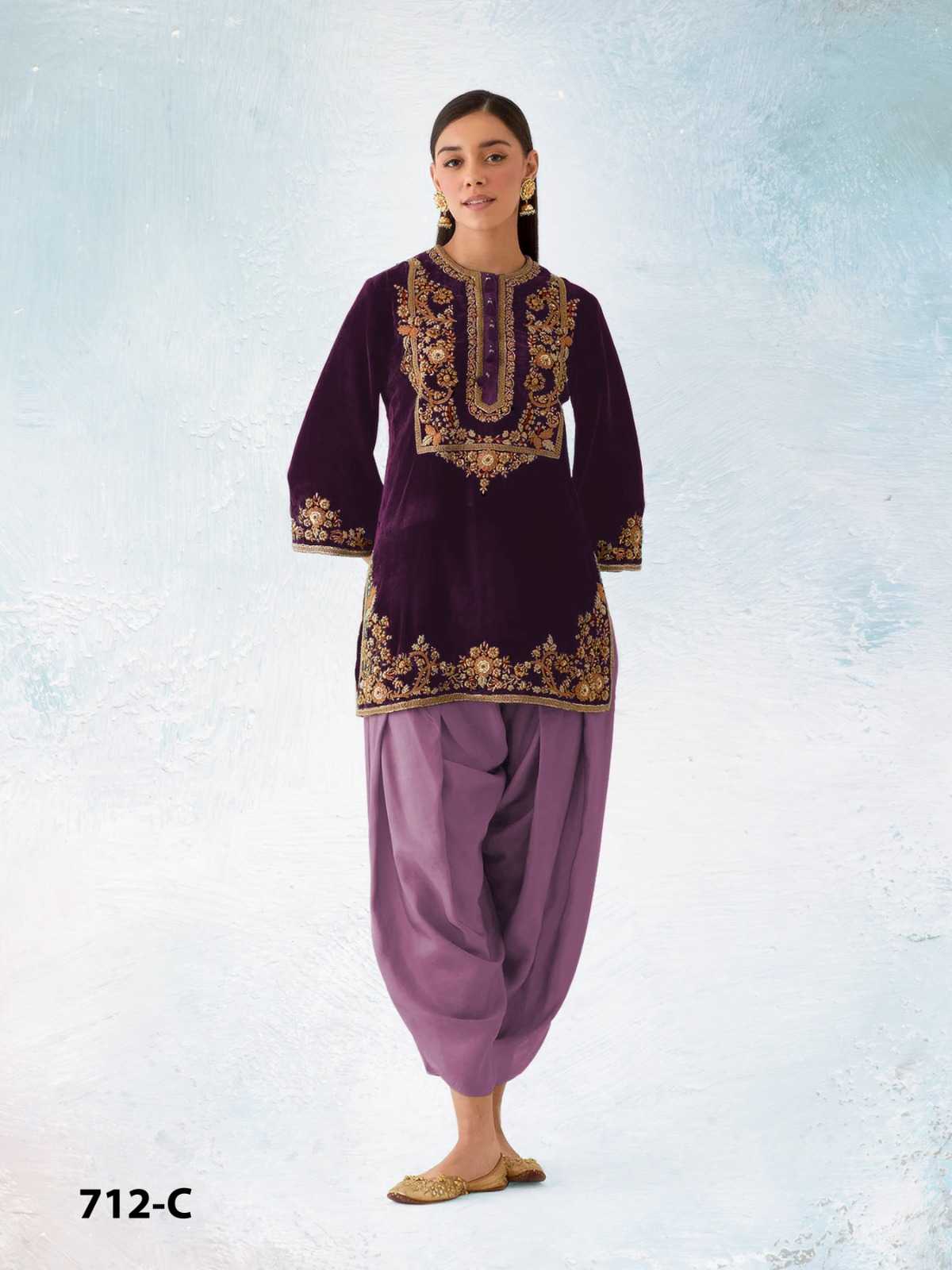 YNF Wholesale Velvet Embroidery Suits  | Surat Manufacturer