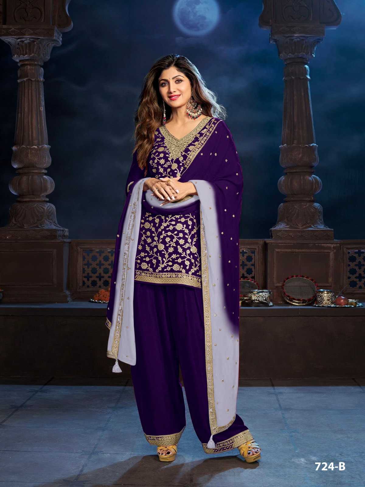 YNF Wholesale Dola Silk Party Wear Suits KESH744 SITARAH 724 | Surat Manufacturer