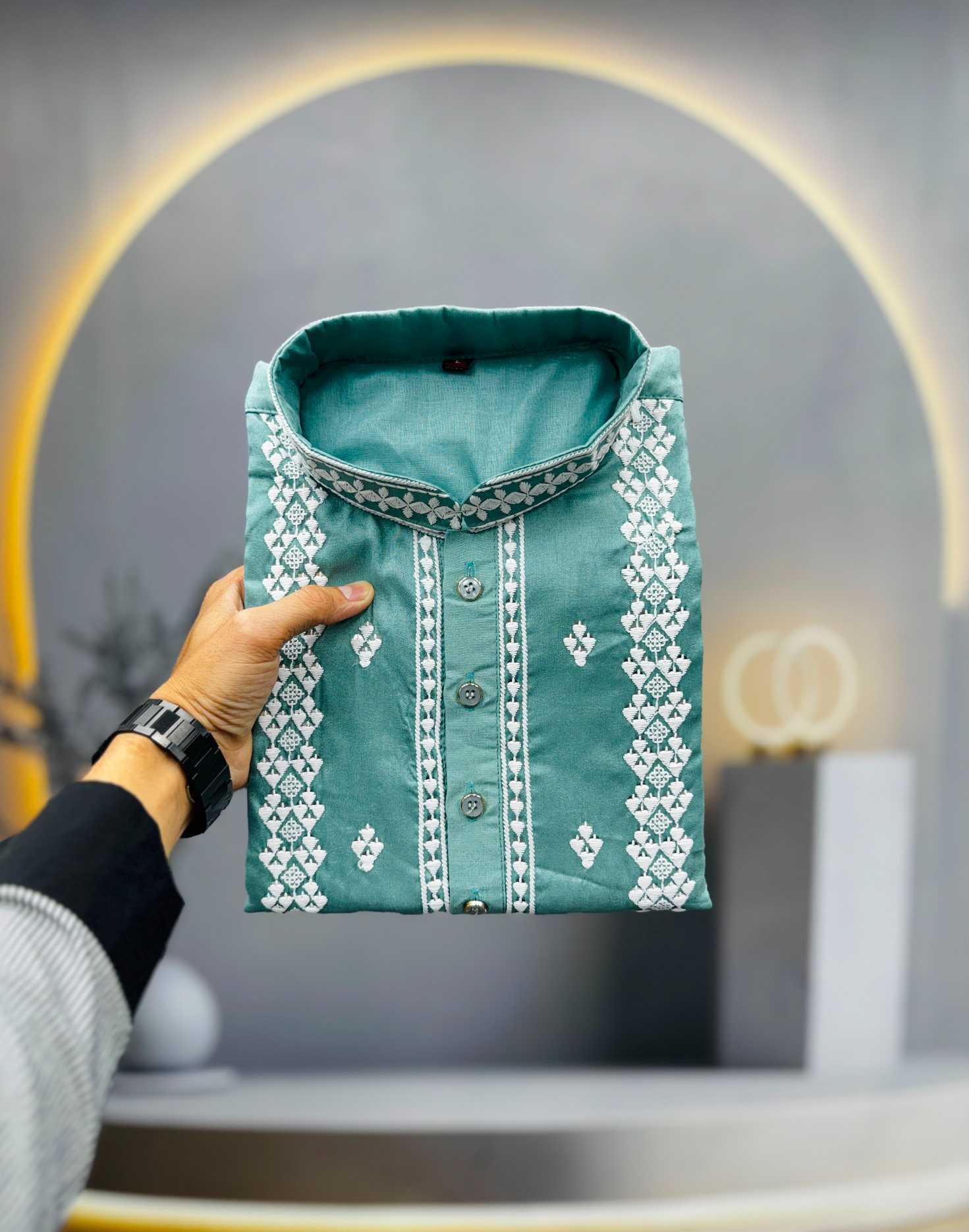 YNF Wholesale Soft Silk Mens Kurtas  | Surat Manufacturer