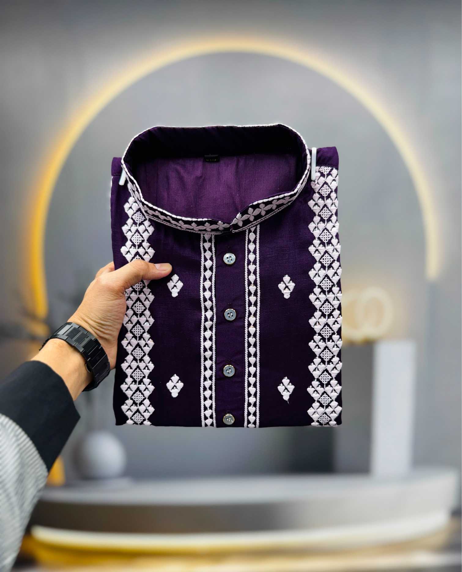 YNF Wholesale Soft Silk Mens Kurtas  | Surat Manufacturer