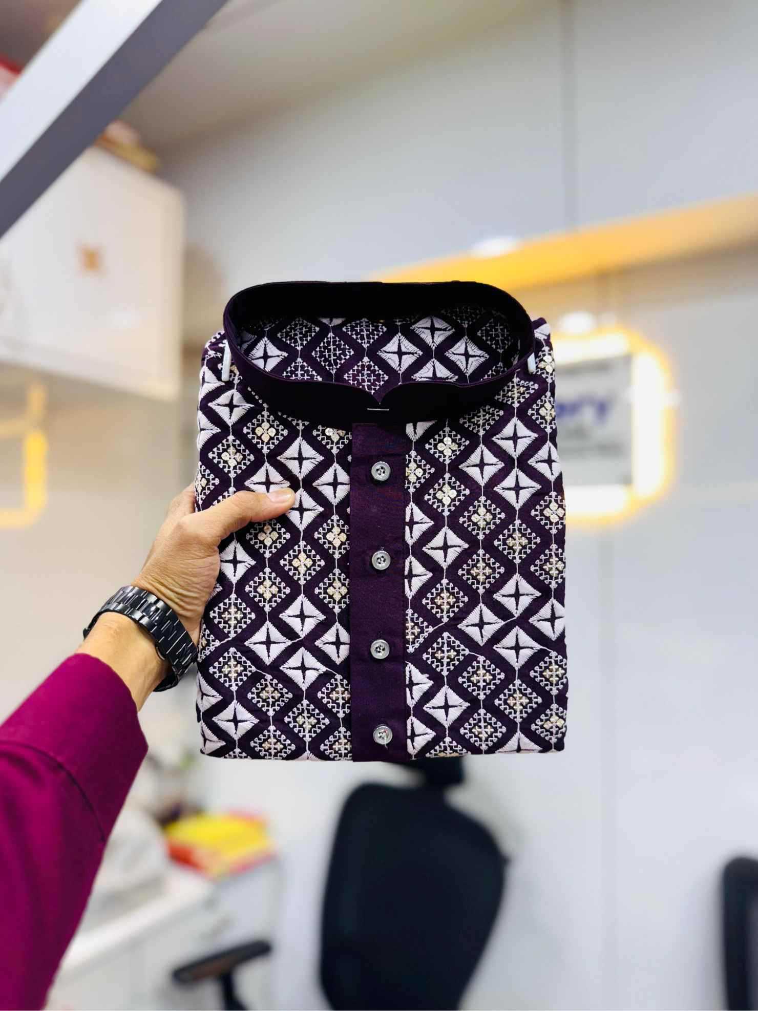 YNF Wholesale Soft Silk Mens Kurtas  | Surat Manufacturer