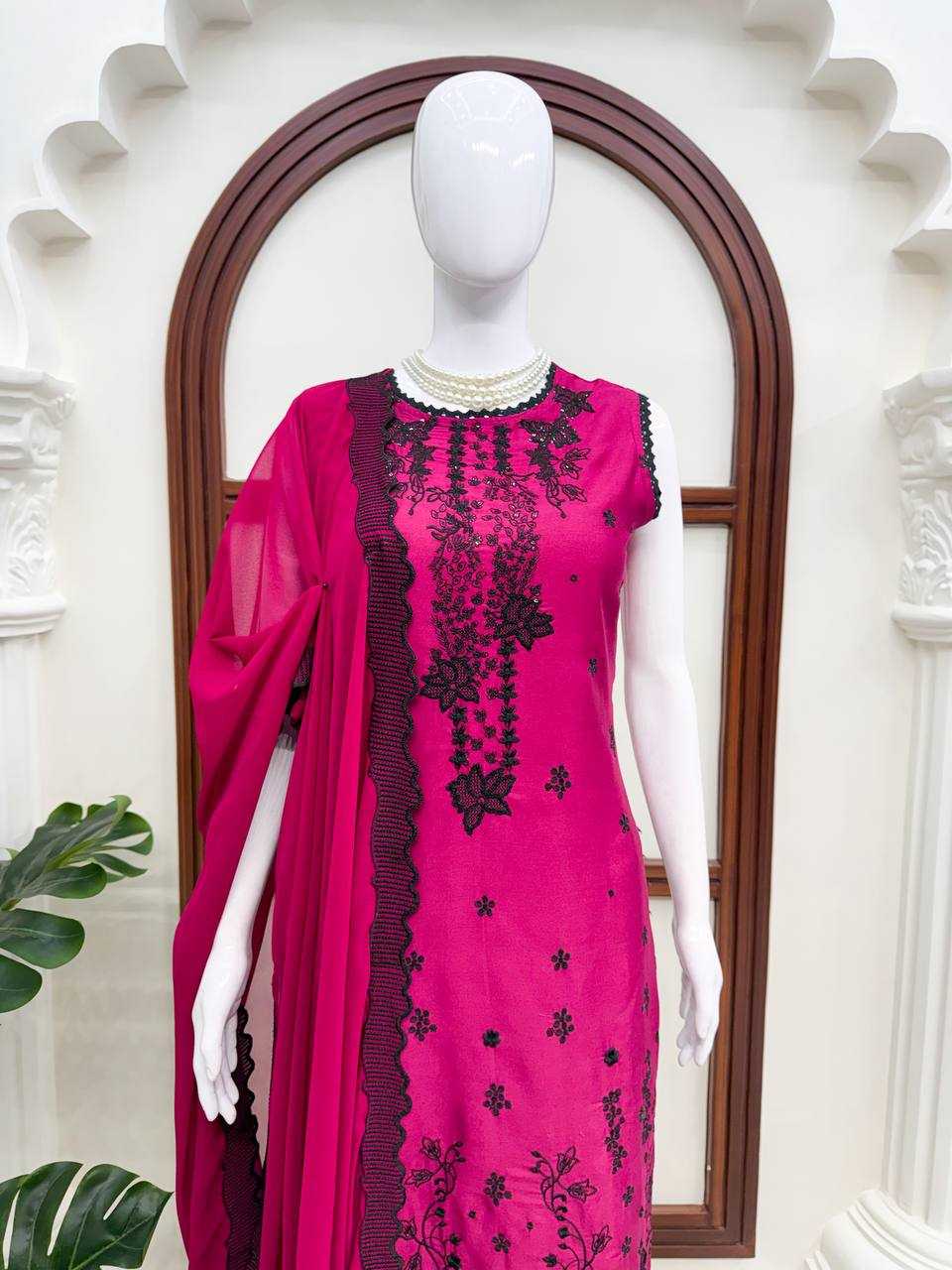 YNF Wholesale Premium Roman Silk Ladies Suits  | Surat Manufacturer