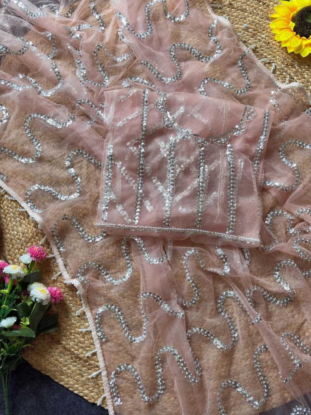 YNF Wholesale Butterfly Net Designer Sarees  | Surat Manufacturer
