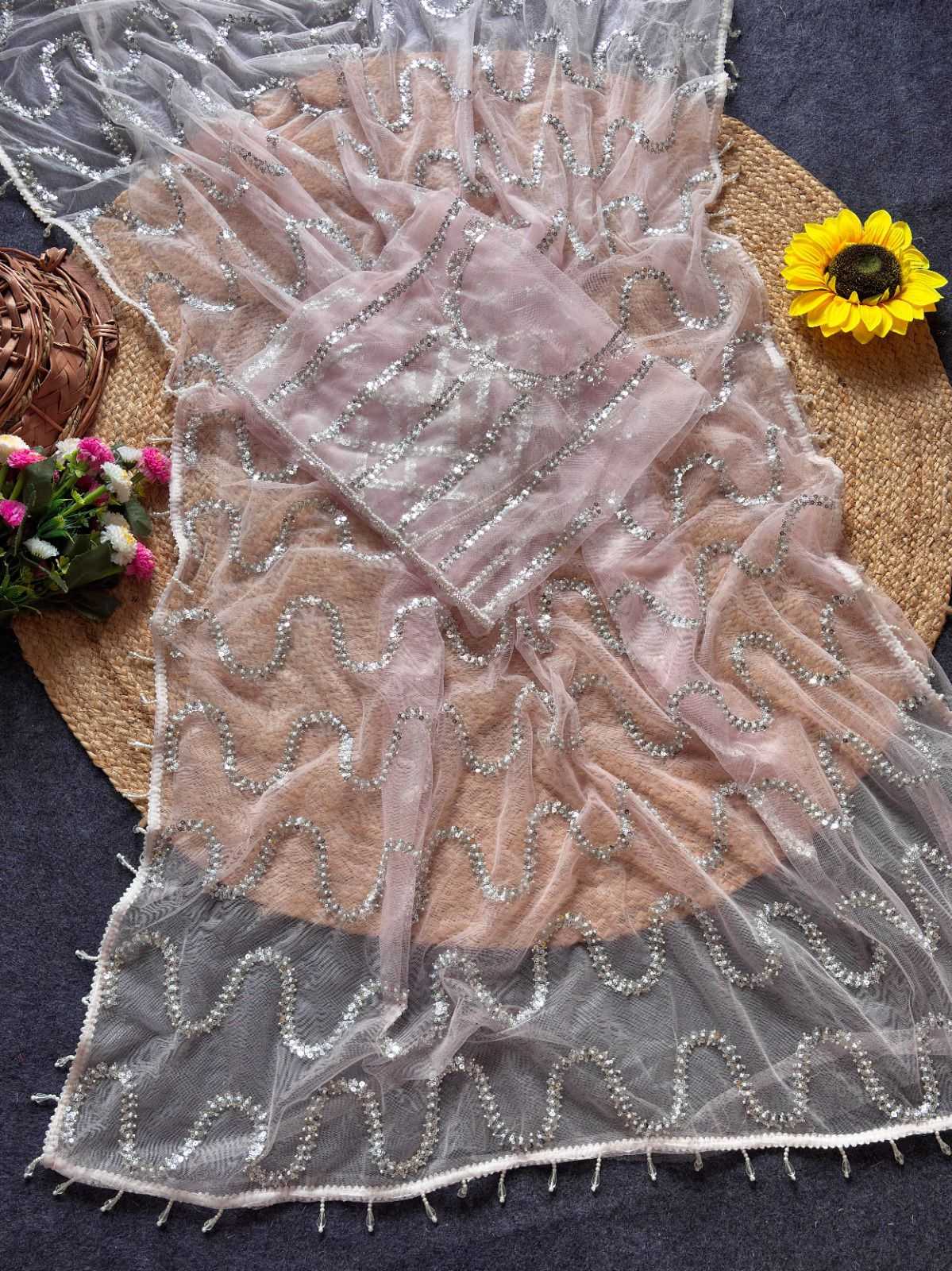 YNF Wholesale Butterfly Net Designer Sarees  | Surat Manufacturer
