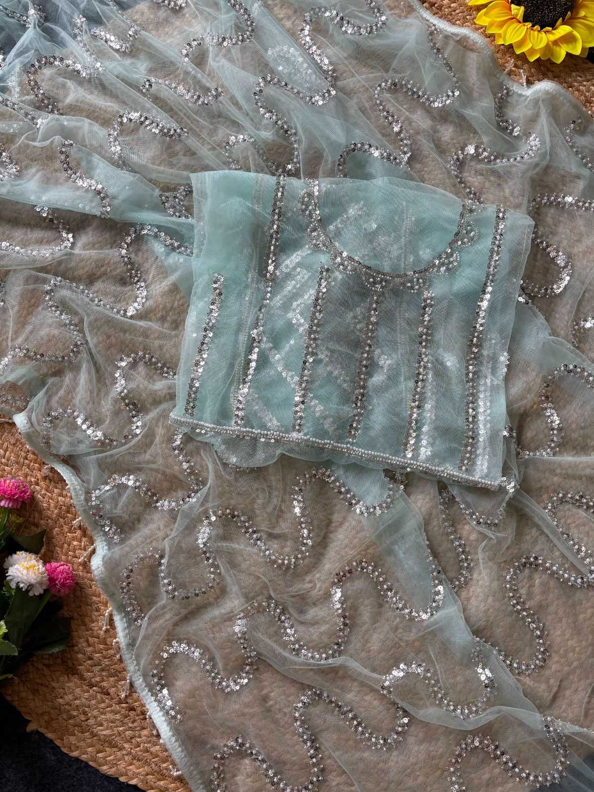 YNF Wholesale Butterfly Net Designer Sarees  | Surat Manufacturer