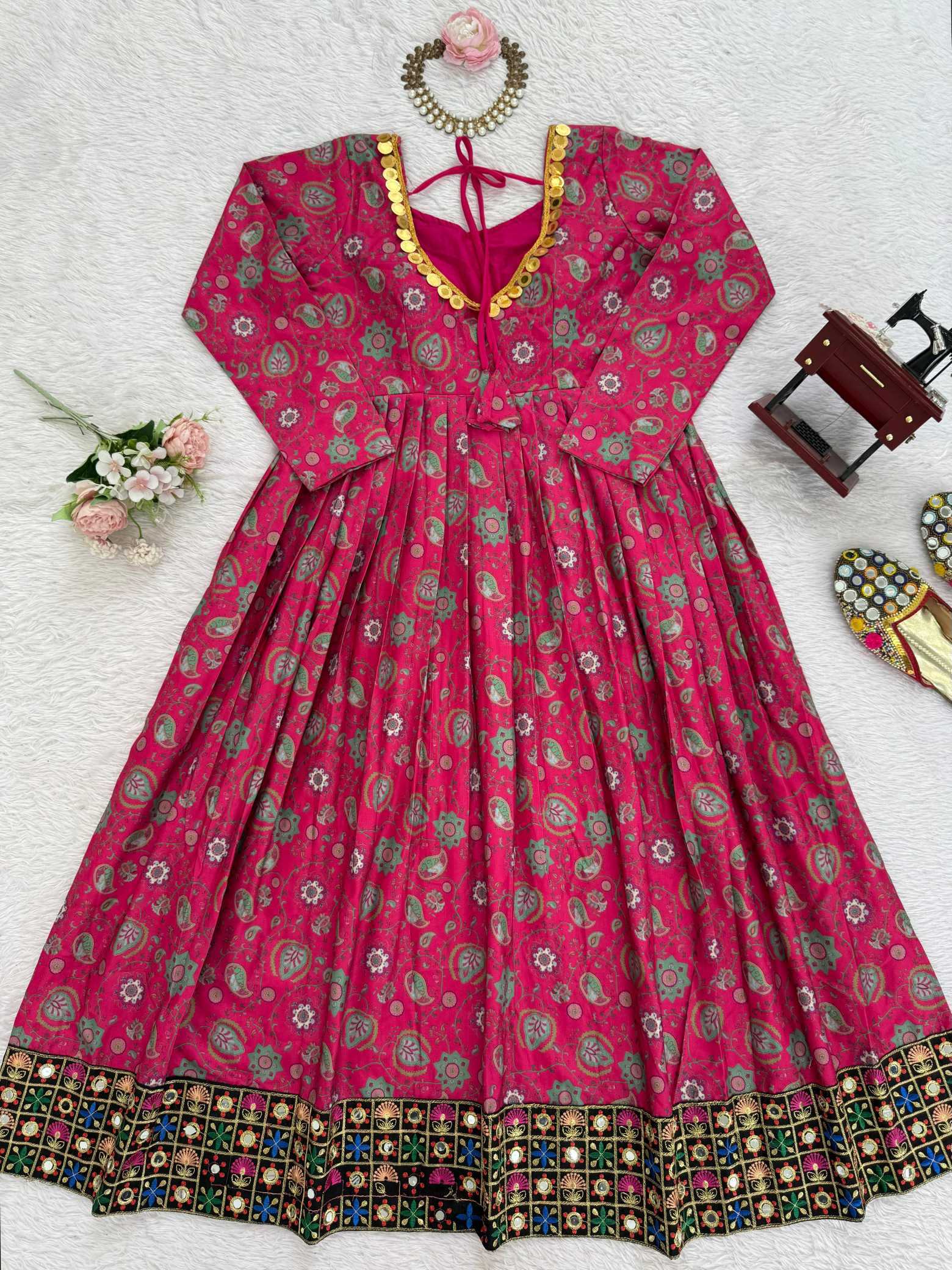 YNF Wholesale Rayon Designer Gowns  | Surat Manufacturer