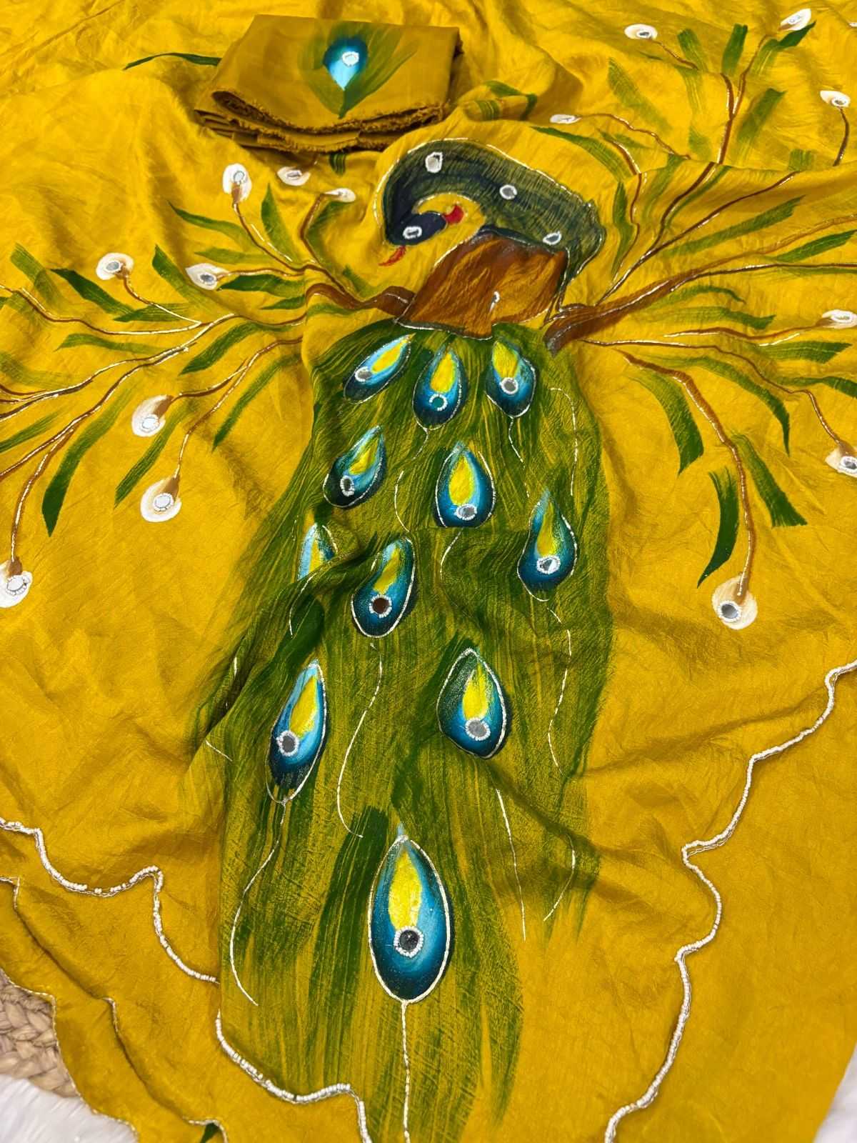 YNF Wholesale Crush Silk Fancy Sarees  | Surat Manufacturer