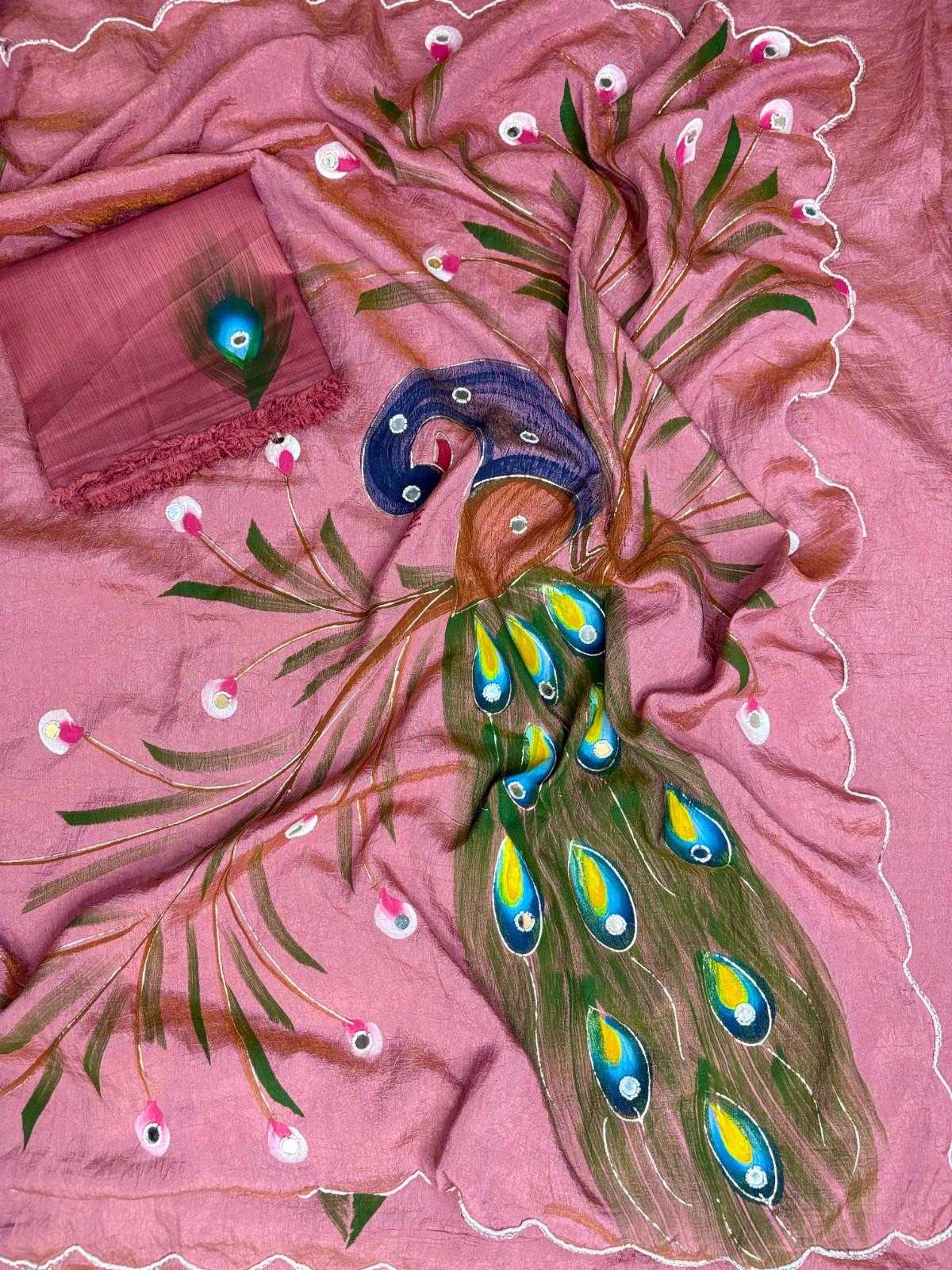 YNF Wholesale Crush Silk Fancy Sarees  | Surat Manufacturer
