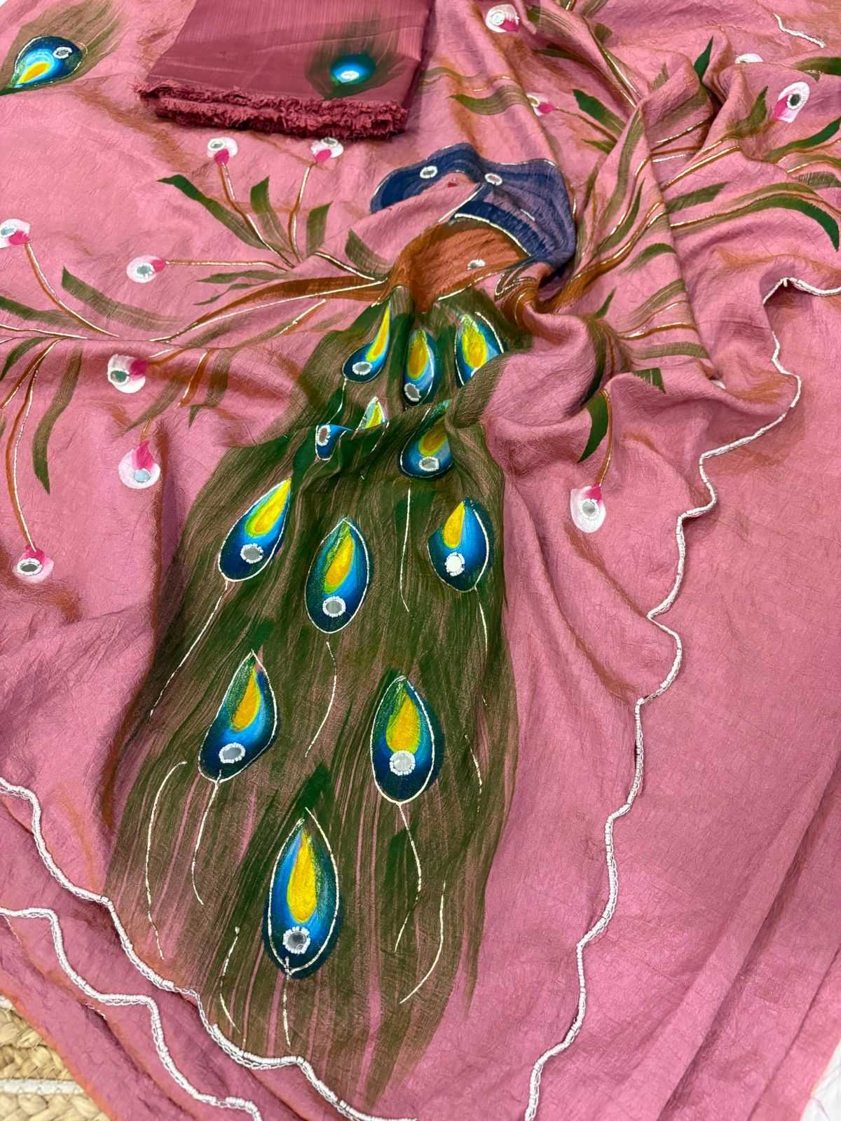 YNF Wholesale Crush Silk Fancy Sarees  | Surat Manufacturer
