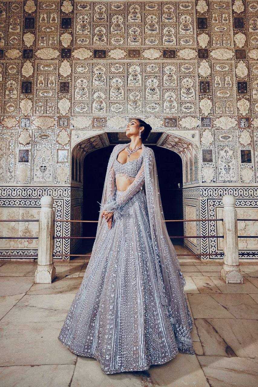 YNF Wholesale Shimmer Silk Traditional Lehenga  | Surat Manufacturer