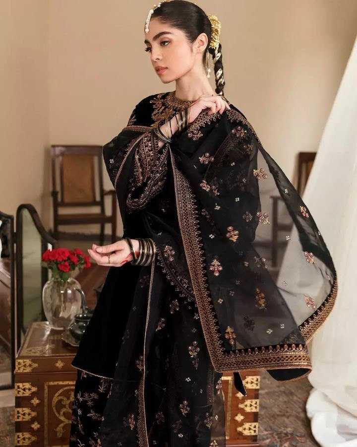 YNF Wholesale Viscose Velvet Suits  | Surat Manufacturer