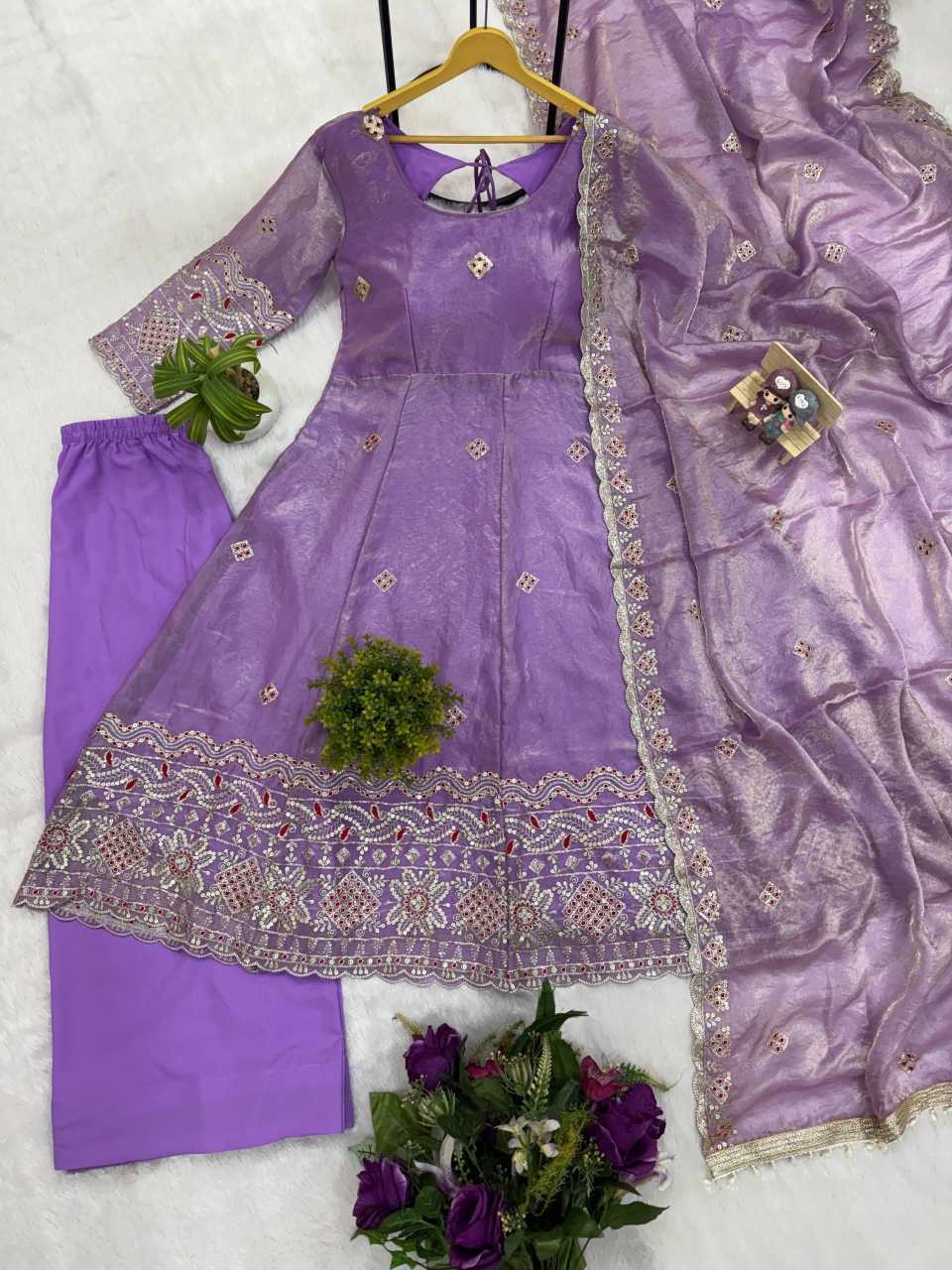 YNF Wholesale FENDY Embroidery Gowns  | Surat Manufacturer