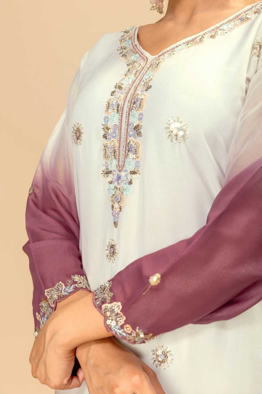 YNF Wholesale Georgette Embroidery Suits  | Surat Manufacturer