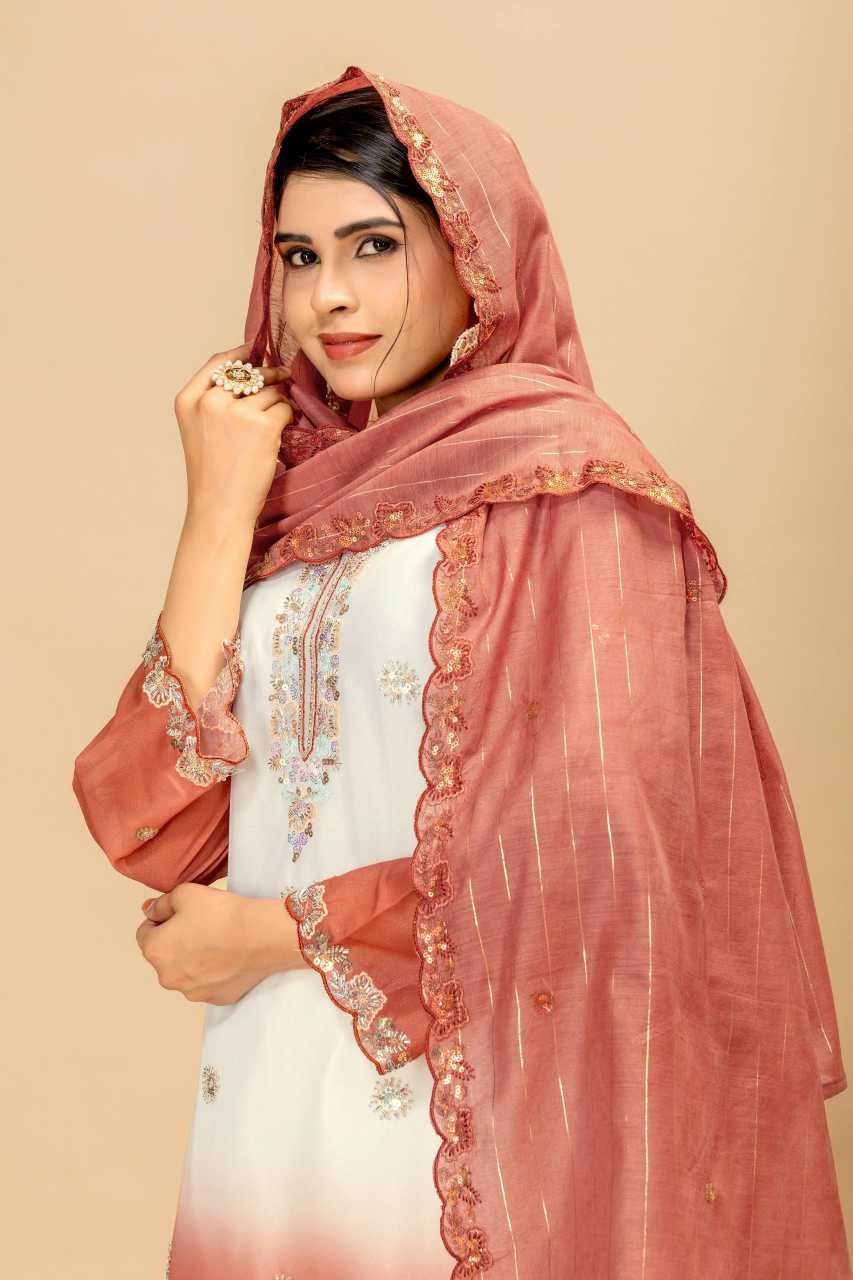 YNF Wholesale Georgette Embroidery Suits  | Surat Manufacturer