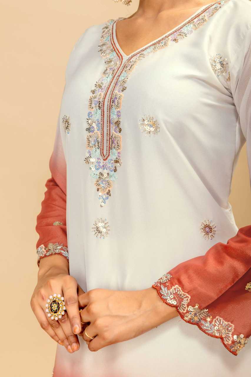YNF Wholesale Georgette Embroidery Suits  | Surat Manufacturer