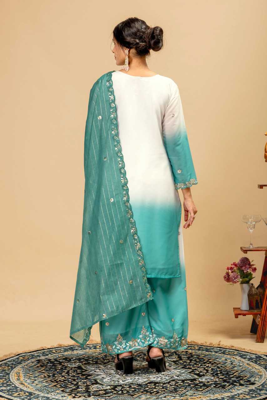 YNF Wholesale Georgette Embroidery Suits  | Surat Manufacturer