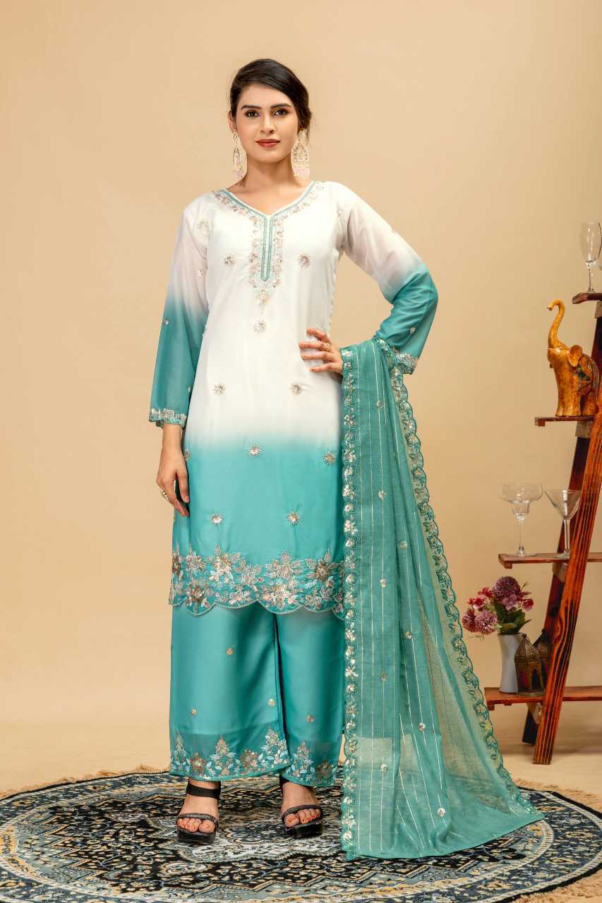 YNF Wholesale Georgette Embroidery Suits  | Surat Manufacturer