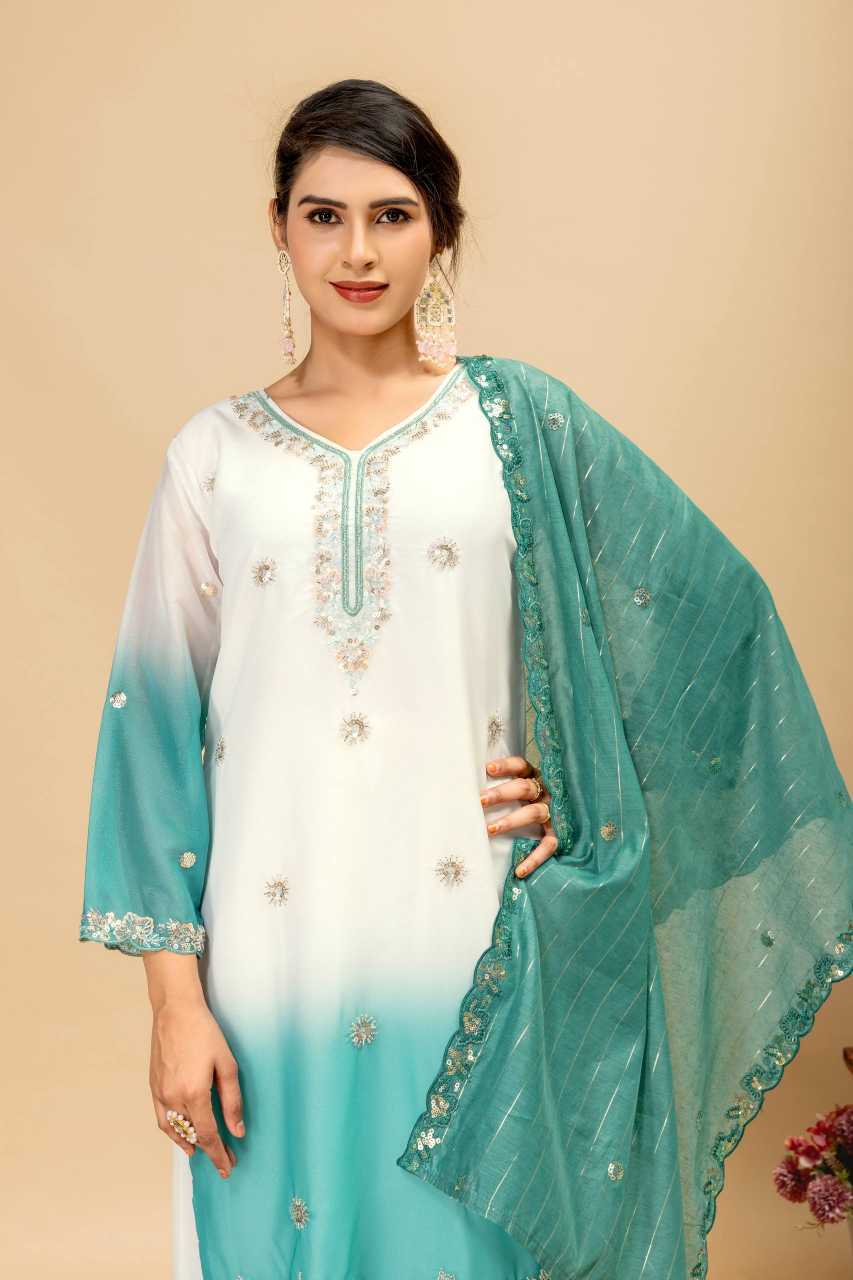 YNF Wholesale Georgette Embroidery Suits  | Surat Manufacturer