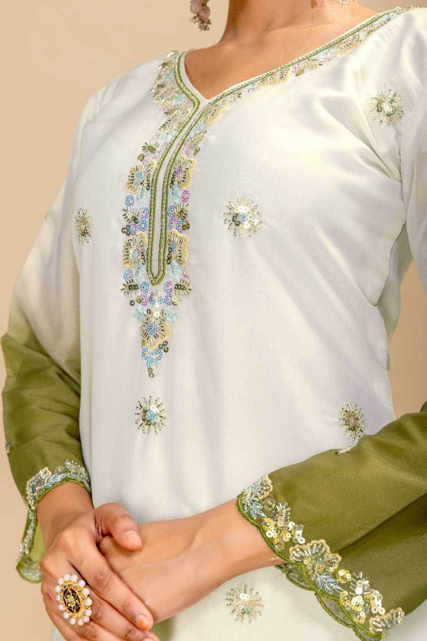YNF Wholesale Georgette Embroidery Suits  | Surat Manufacturer