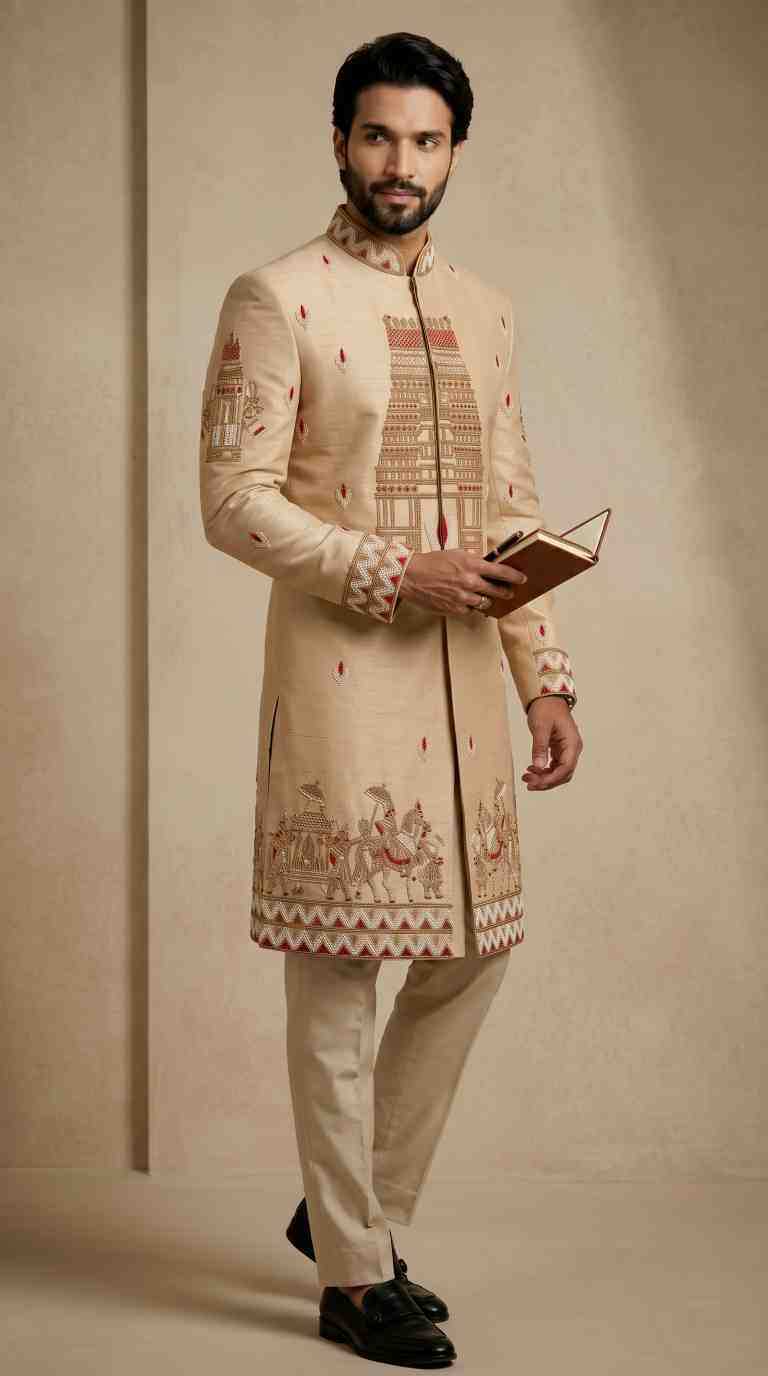 YNF Wholesale Satin Silk Indo Western  | Surat Manufacturer