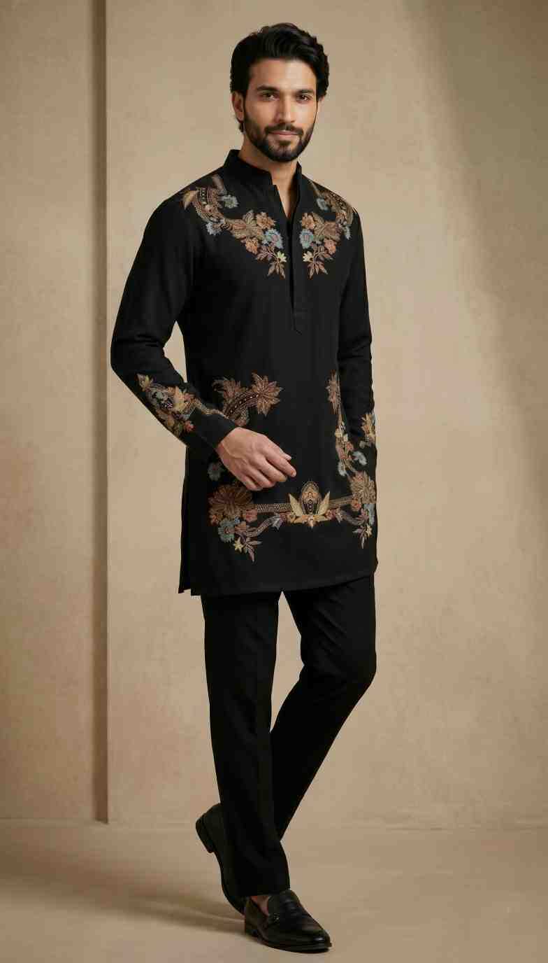 YNF Wholesale Armani Mens Kurta Pyjama  | Surat Manufacturer