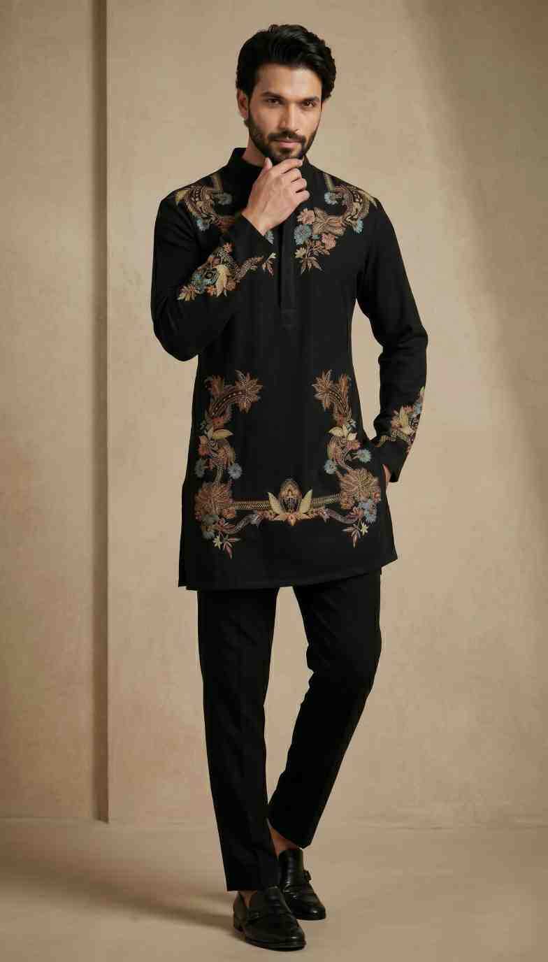 YNF Wholesale Armani Mens Kurta Pyjama  | Surat Manufacturer
