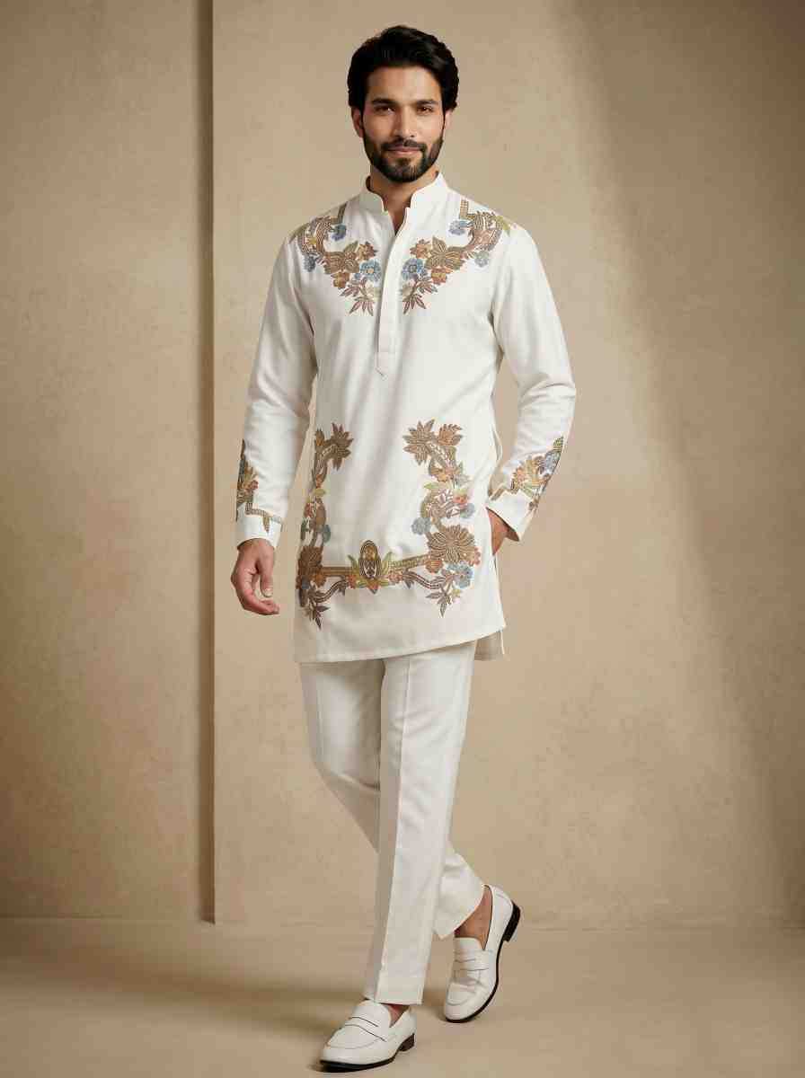 YNF Wholesale Armani Mens Kurta Pyjama  | Surat Manufacturer