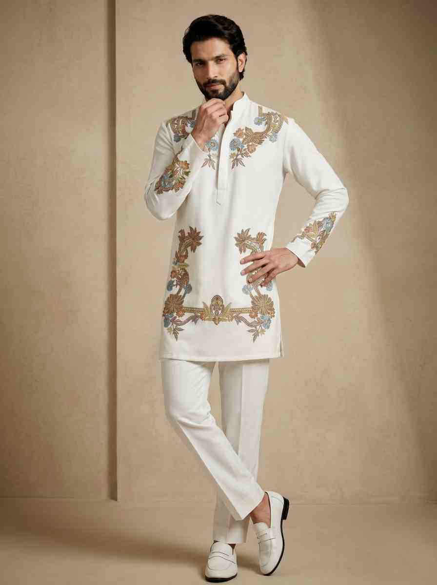 YNF Wholesale Armani Mens Kurta Pyjama  | Surat Manufacturer