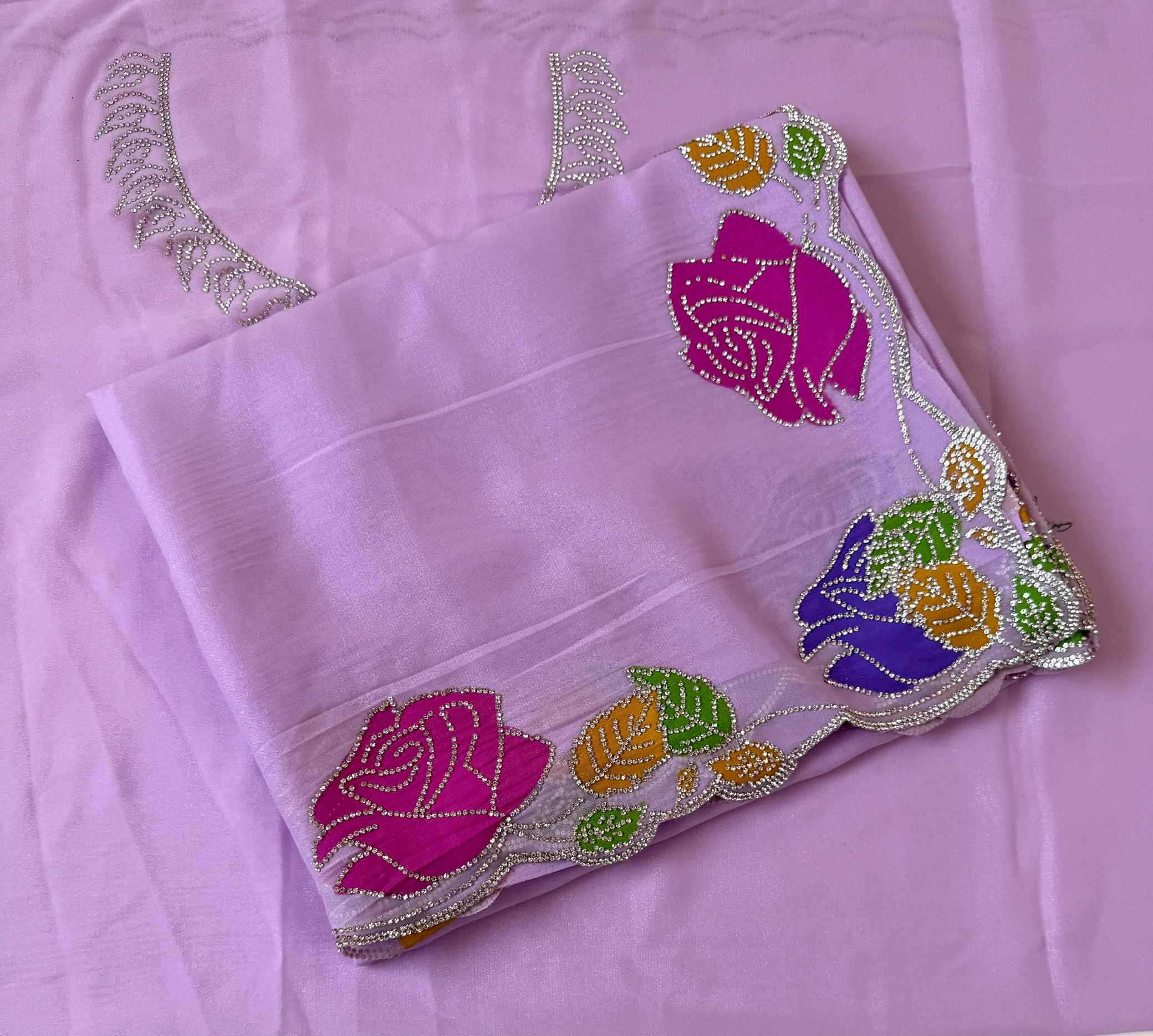 YNF Wholesale Georgette Printed Sarees  | Surat Manufacturer