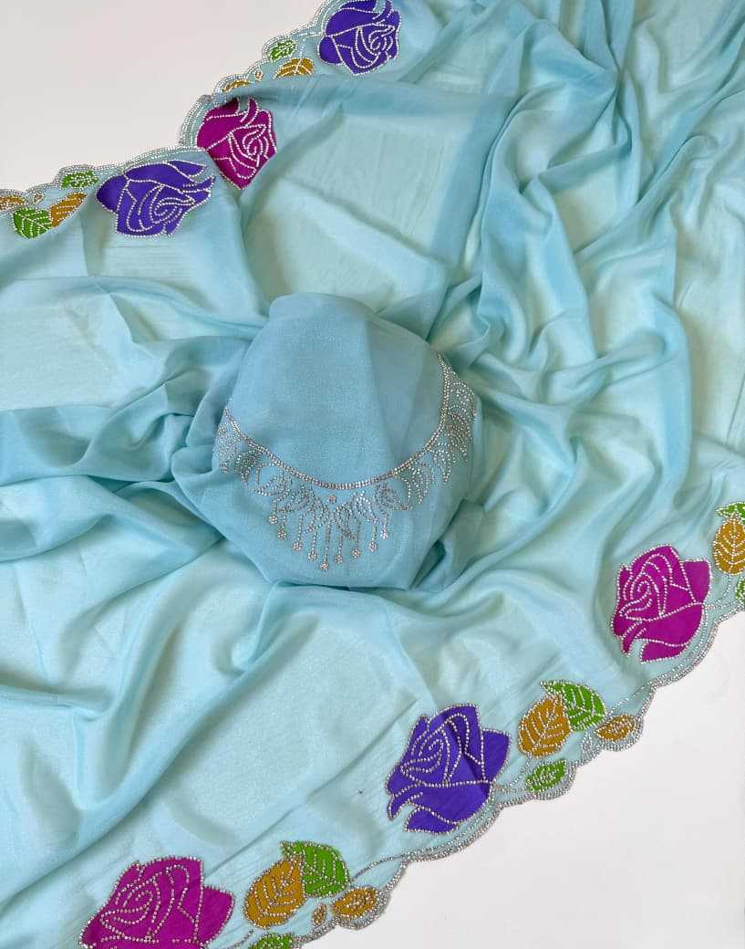 YNF Wholesale Georgette Printed Sarees  | Surat Manufacturer