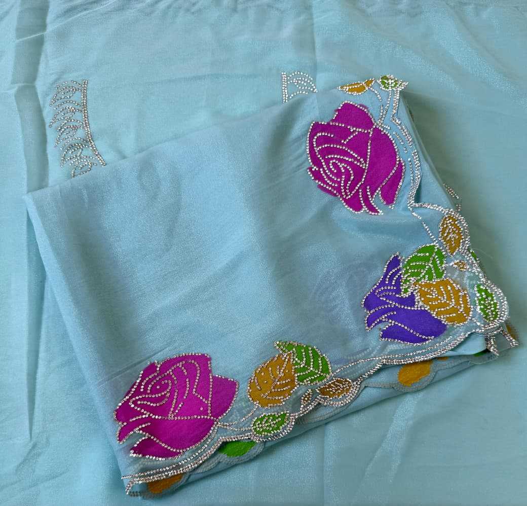 YNF Wholesale Georgette Printed Sarees  | Surat Manufacturer