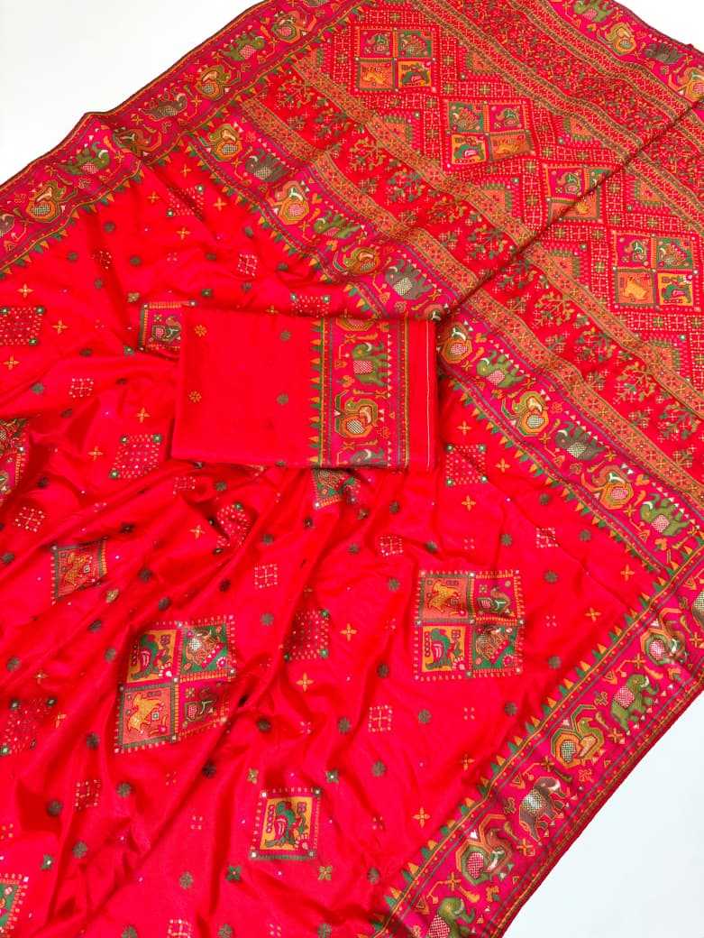 YNF Wholesale Pashmina Heavy Silk Sarees  | Surat Manufacturer