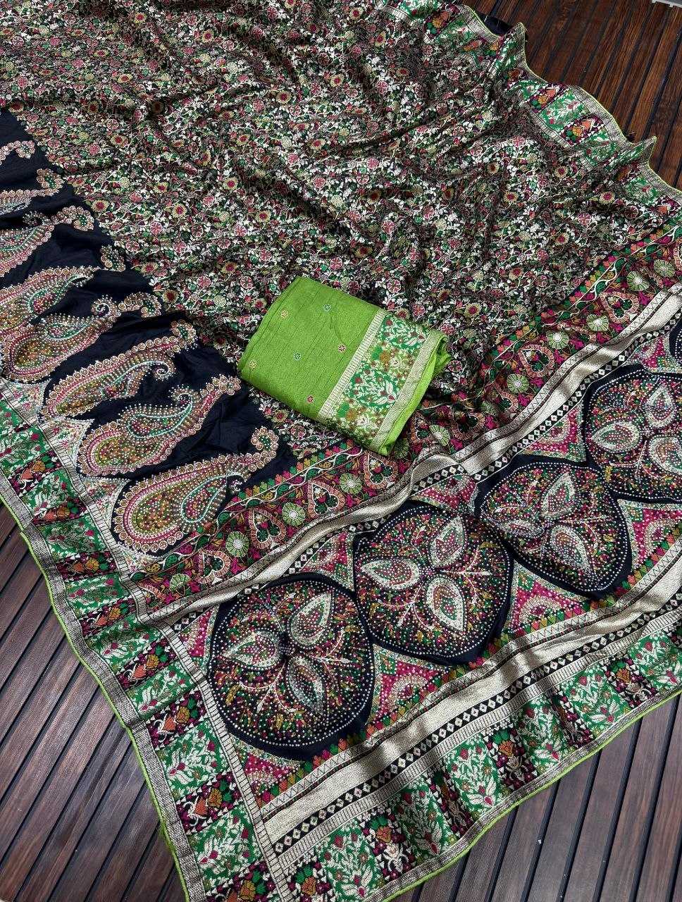 YNF Wholesale Pashmina Traditional Silk Sarees  | Surat Manufacturer