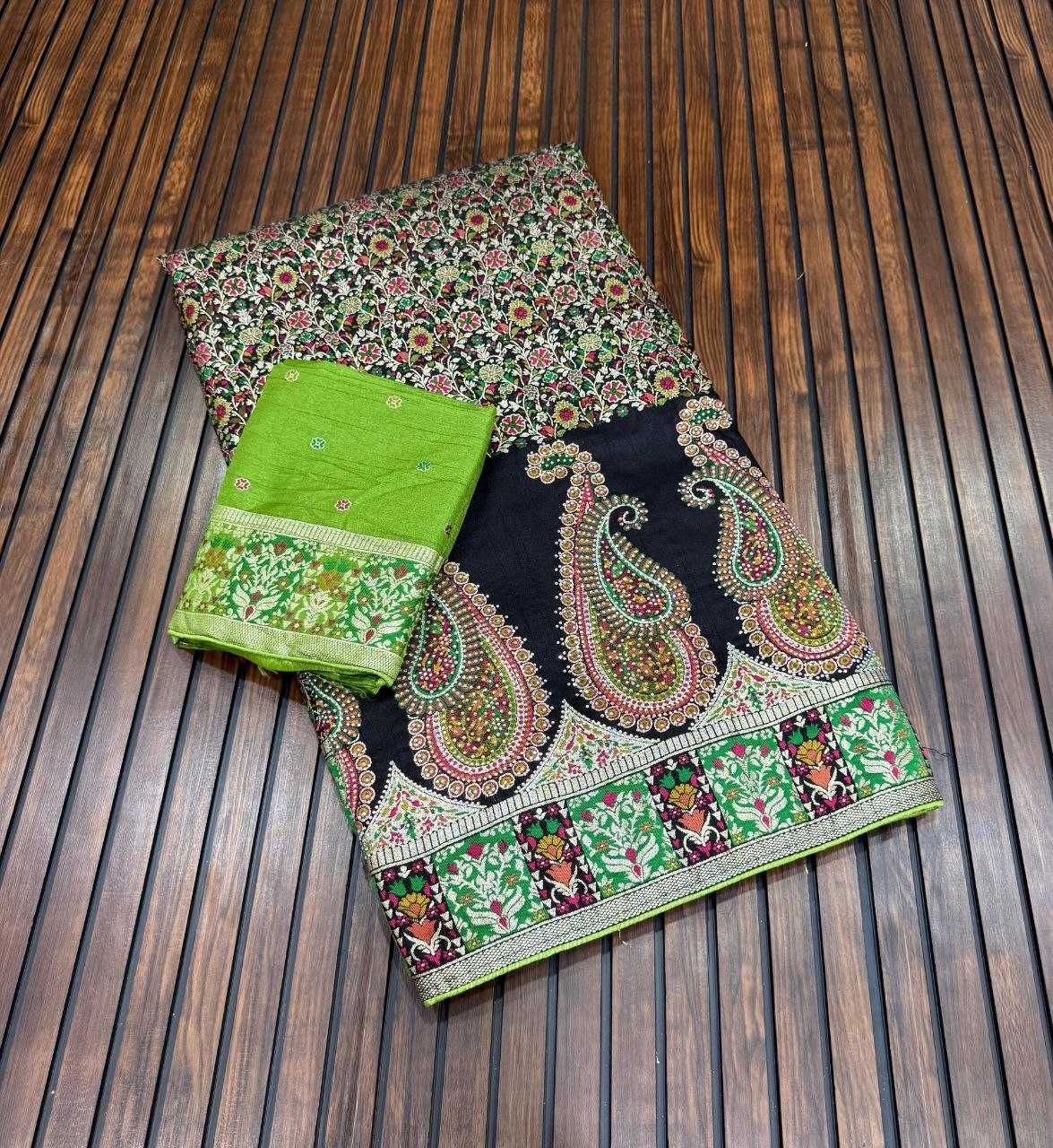 YNF Wholesale Pashmina Traditional Silk Sarees  | Surat Manufacturer