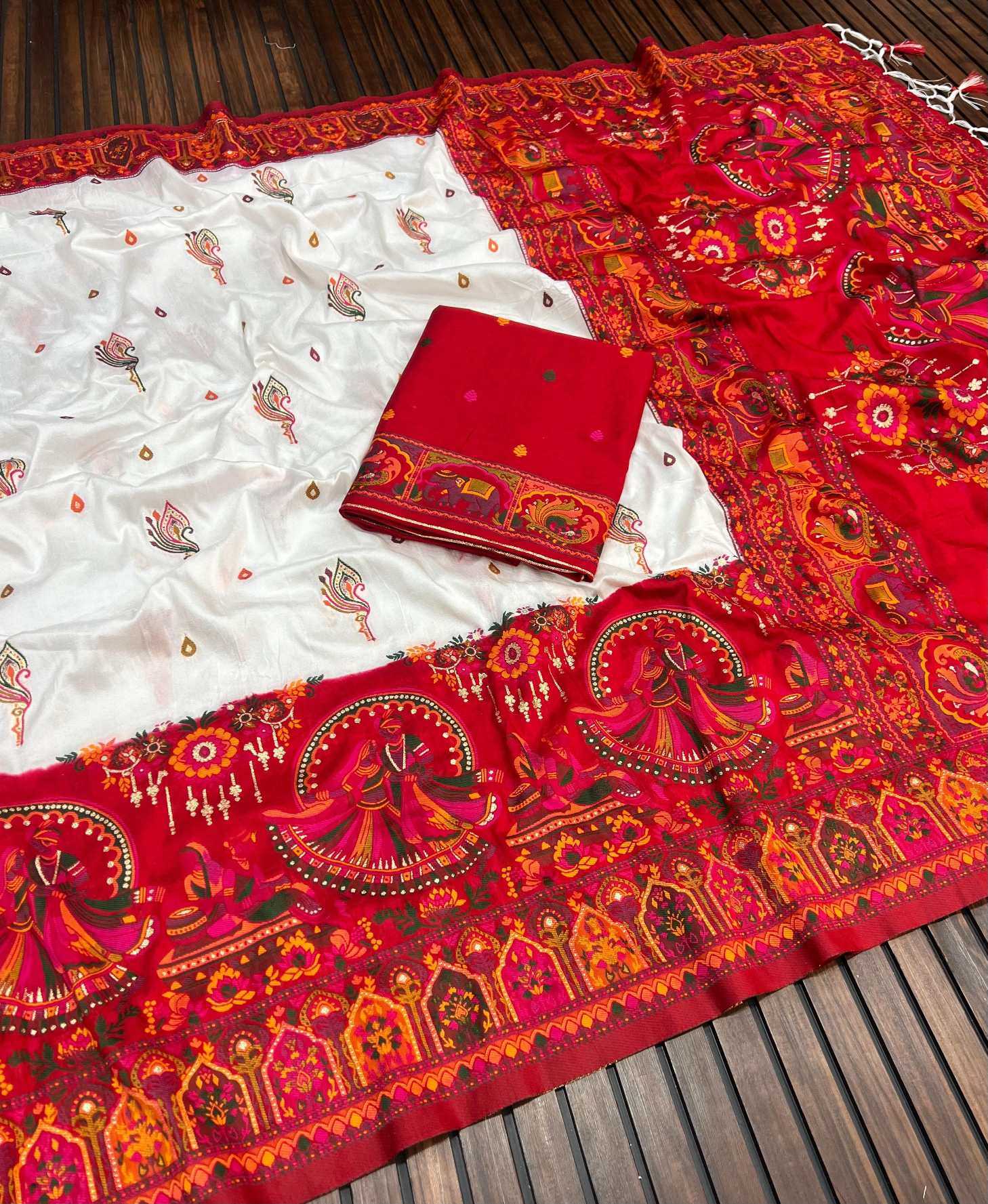YNF Wholesale Pashmina Designer Silk Sarees  | Surat Manufacturer
