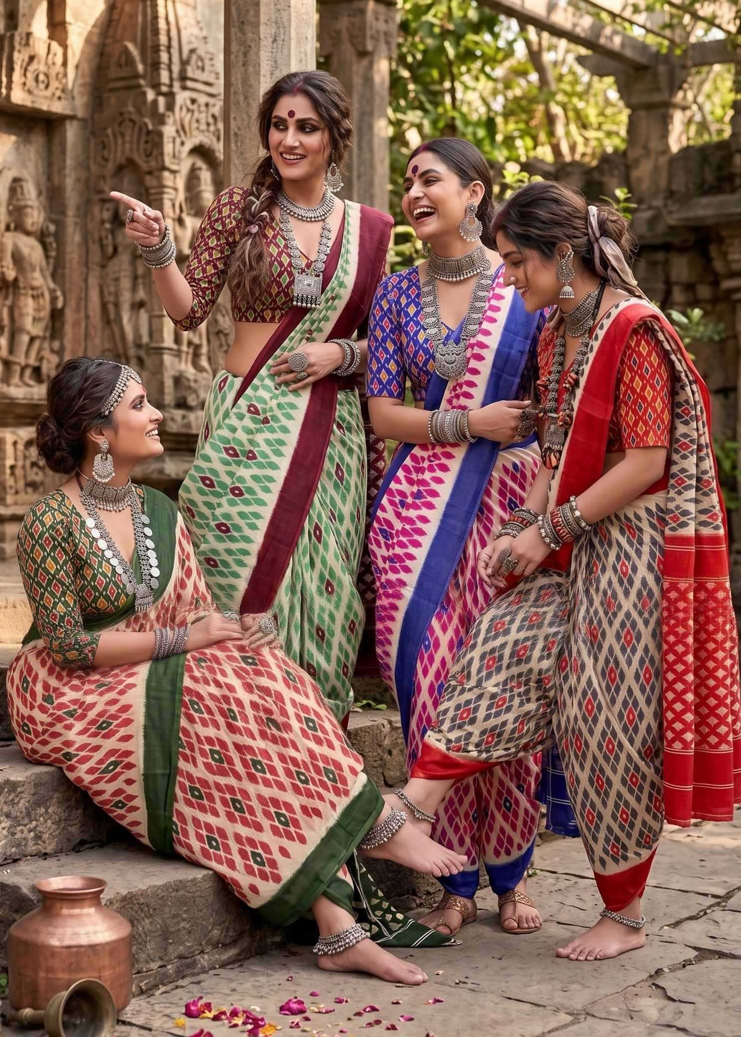 YNF Wholesale Cotton Printed Sarees  | Surat Manufacturer