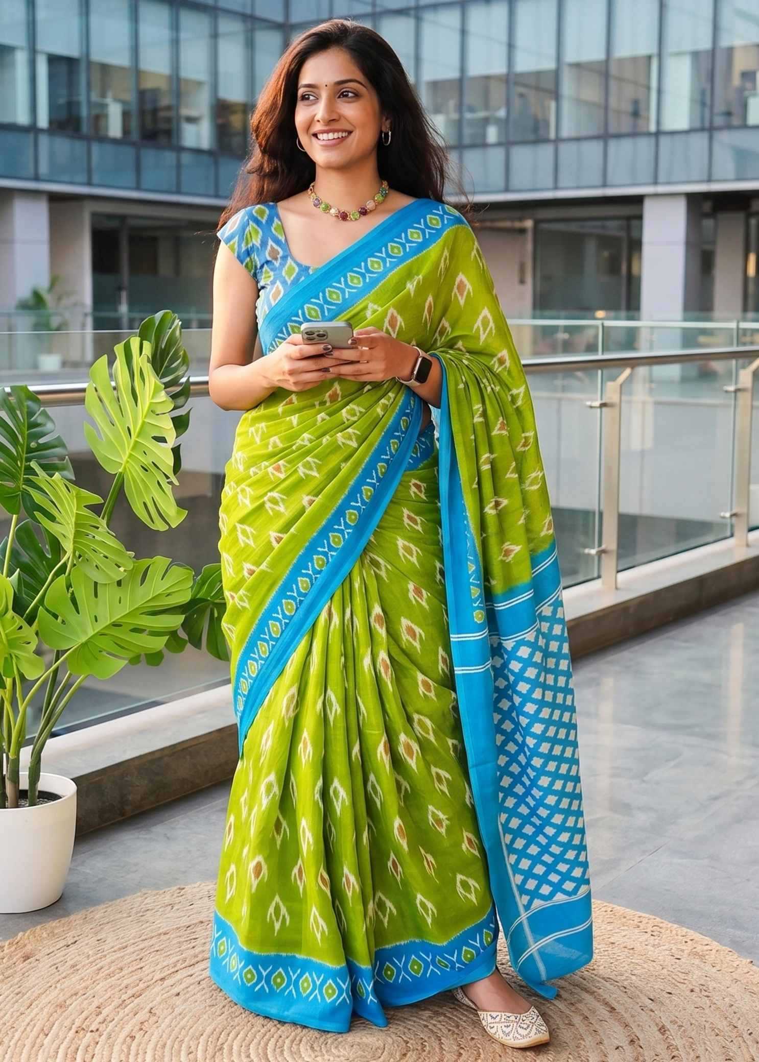 YNF Wholesale Cotton Printed Sarees  | Surat Manufacturer