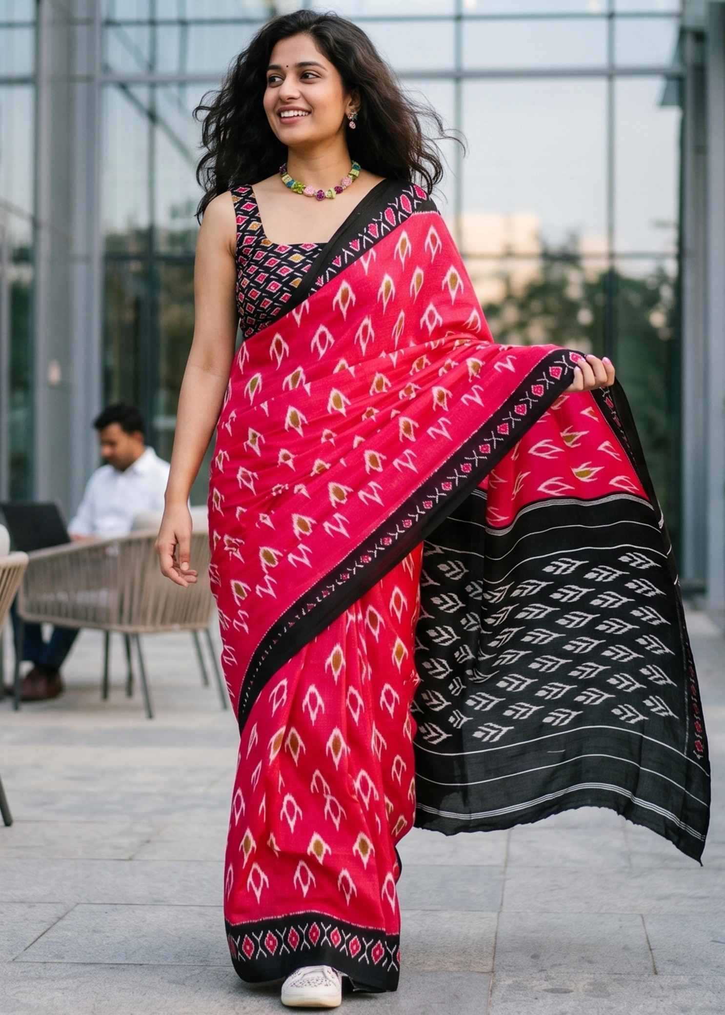 YNF Wholesale Cotton Printed Sarees  | Surat Manufacturer