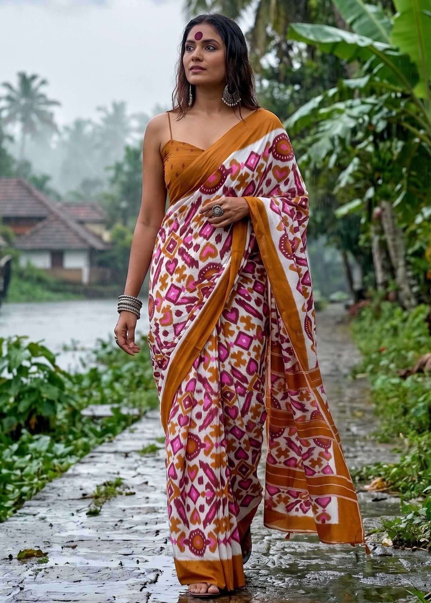 YNF Wholesale Cotton Printed Sarees  | Surat Manufacturer