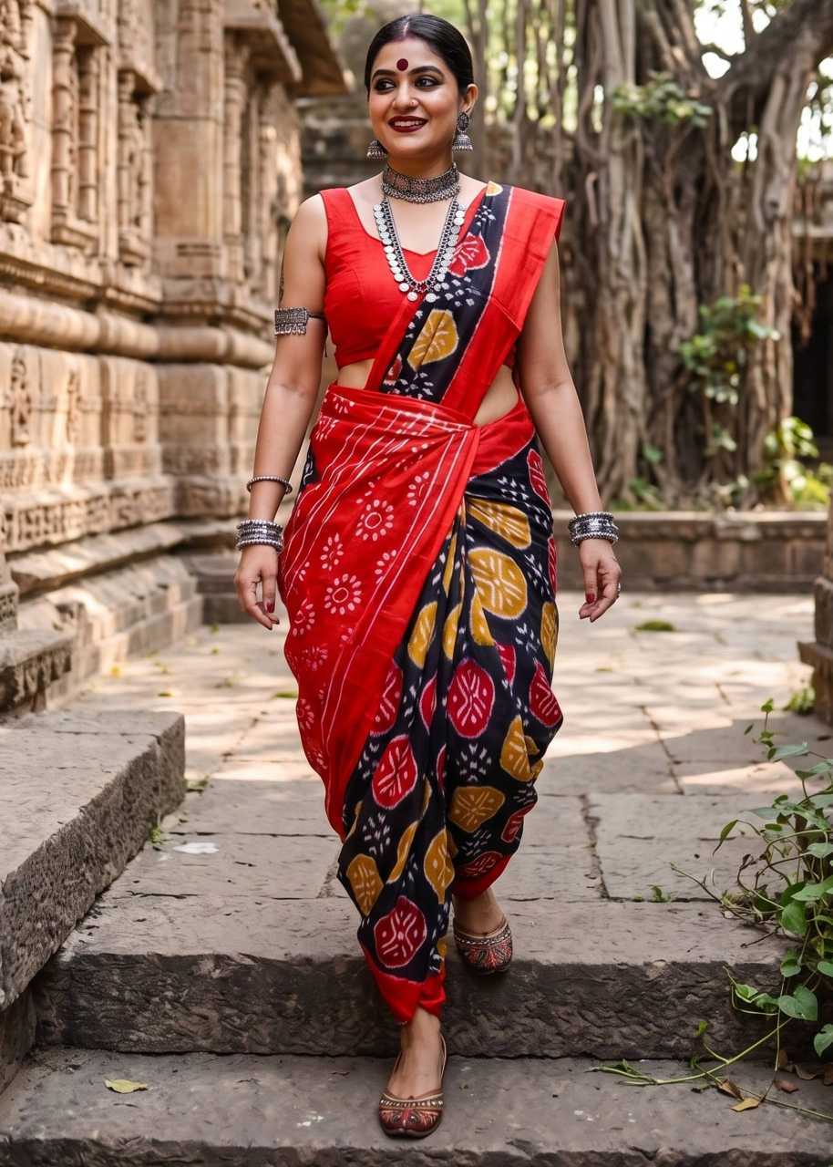 YNF Wholesale Cotton Printed Sarees  | Surat Manufacturer
