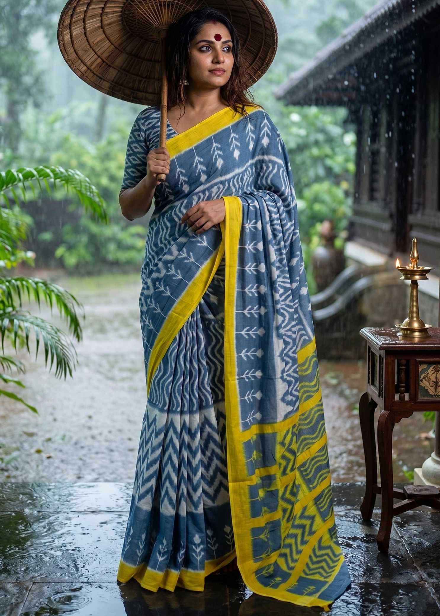 YNF Wholesale Cotton Printed Sarees  | Surat Manufacturer