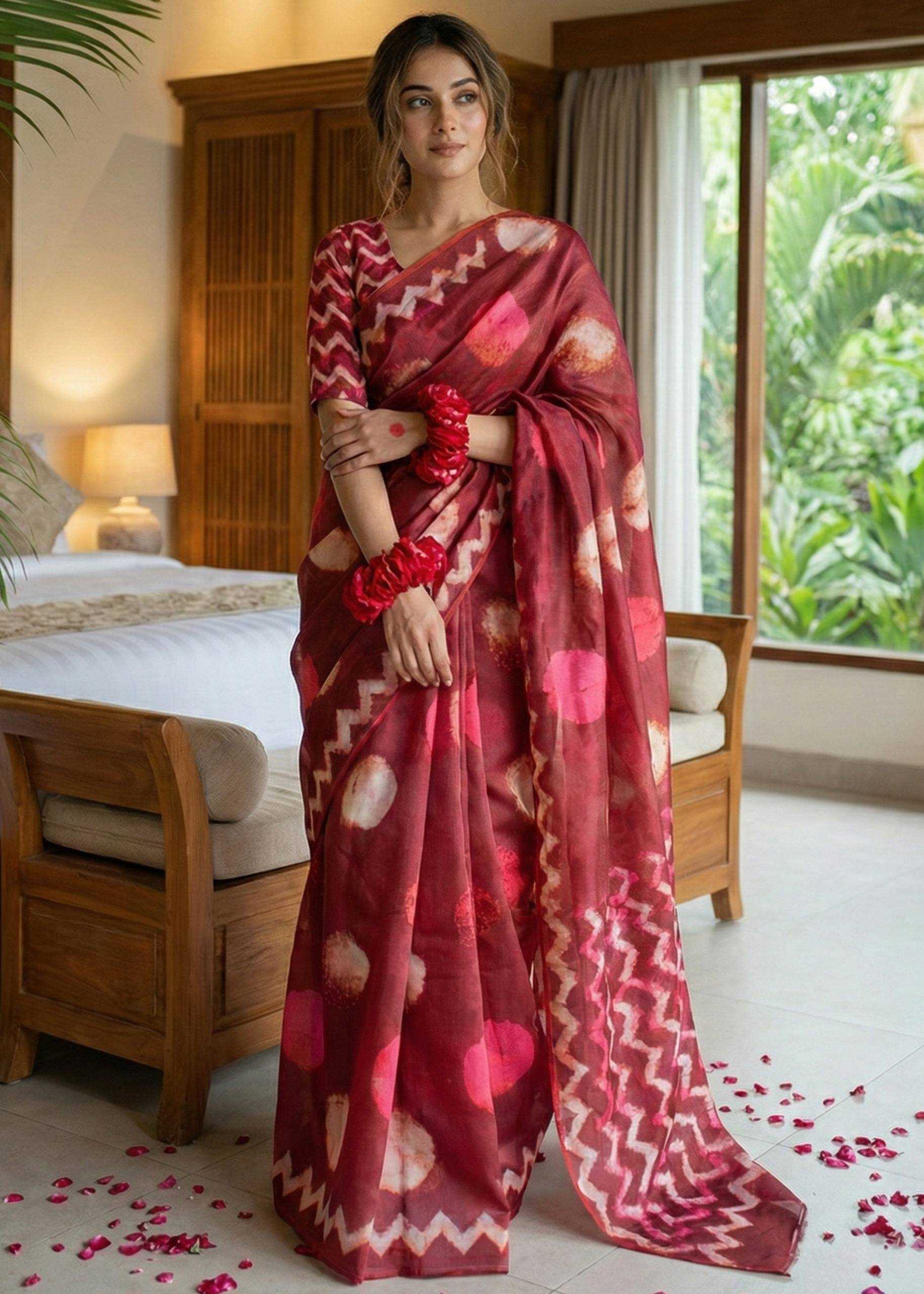 YNF Wholesale Pure Cotton Designer Sarees  | Surat Manufacturer