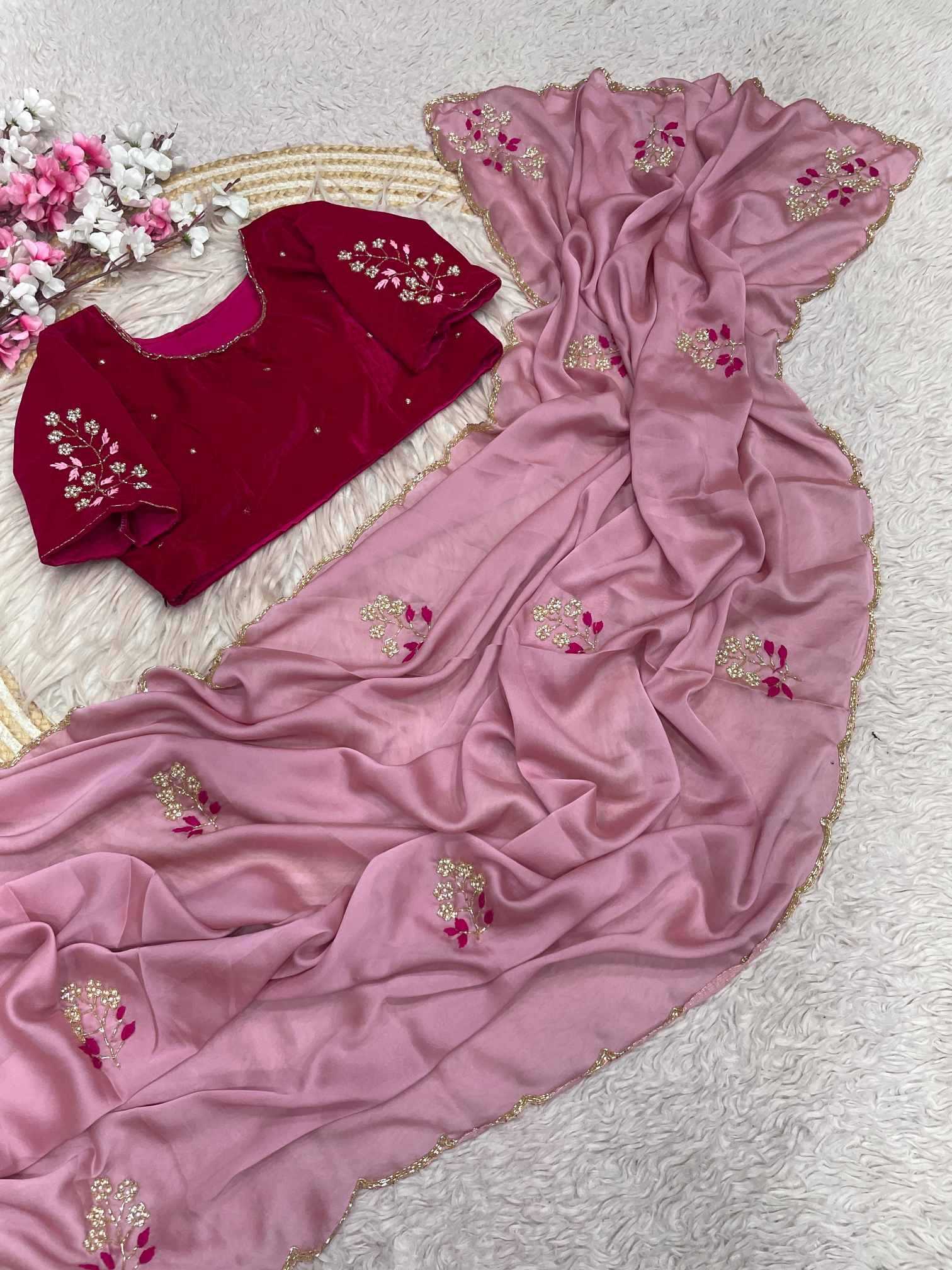 YNF Wholesale Rangoli Silk Brocade Sarees  | Surat Manufacturer