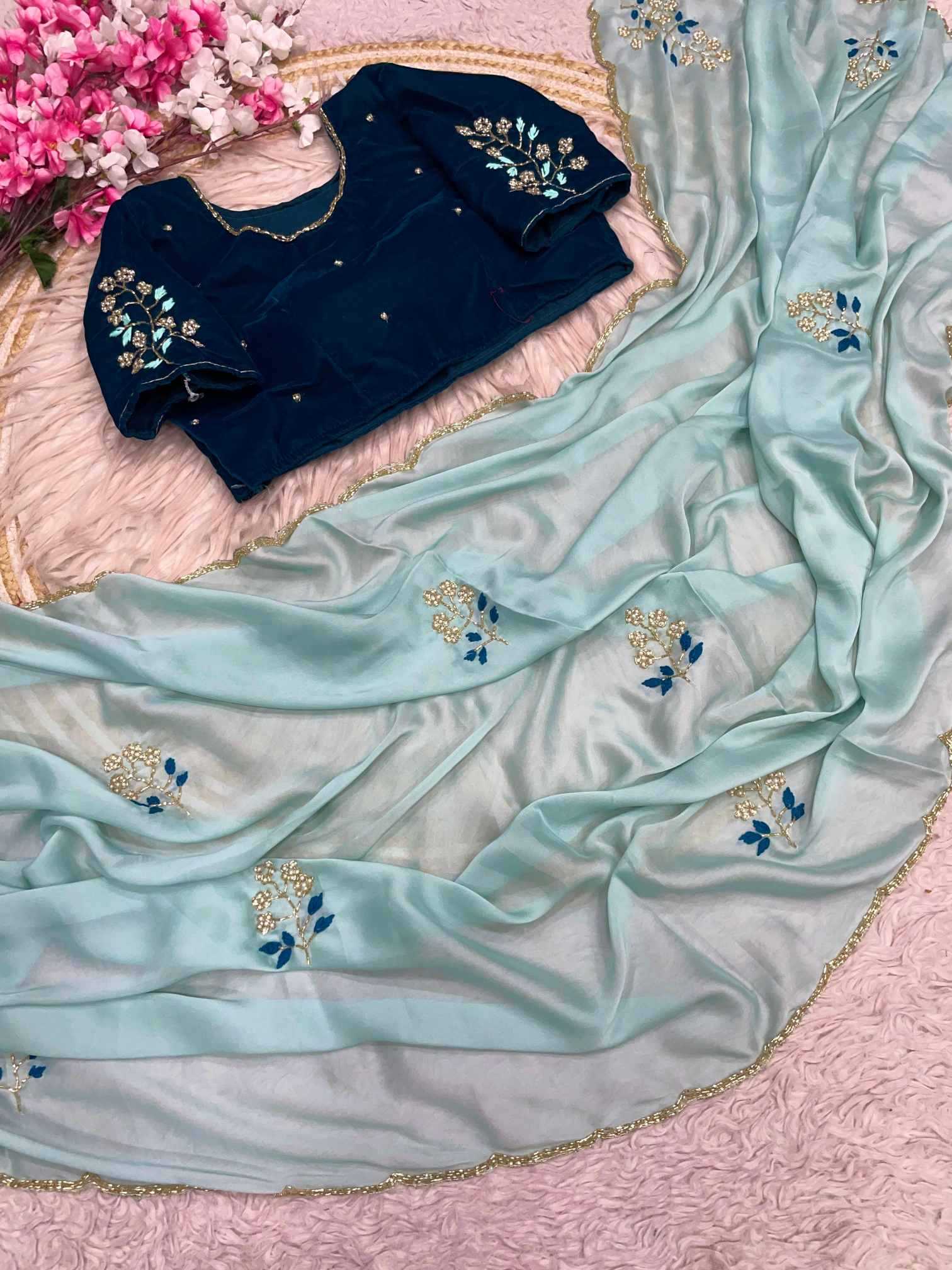 YNF Wholesale Rangoli Silk Brocade Sarees  | Surat Manufacturer