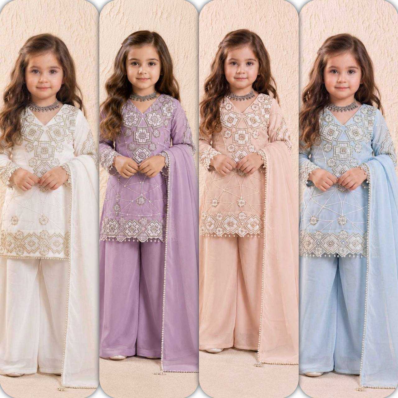 YNF Wholesale Faux Georgette Embroidery Suits  | Surat Manufacturer