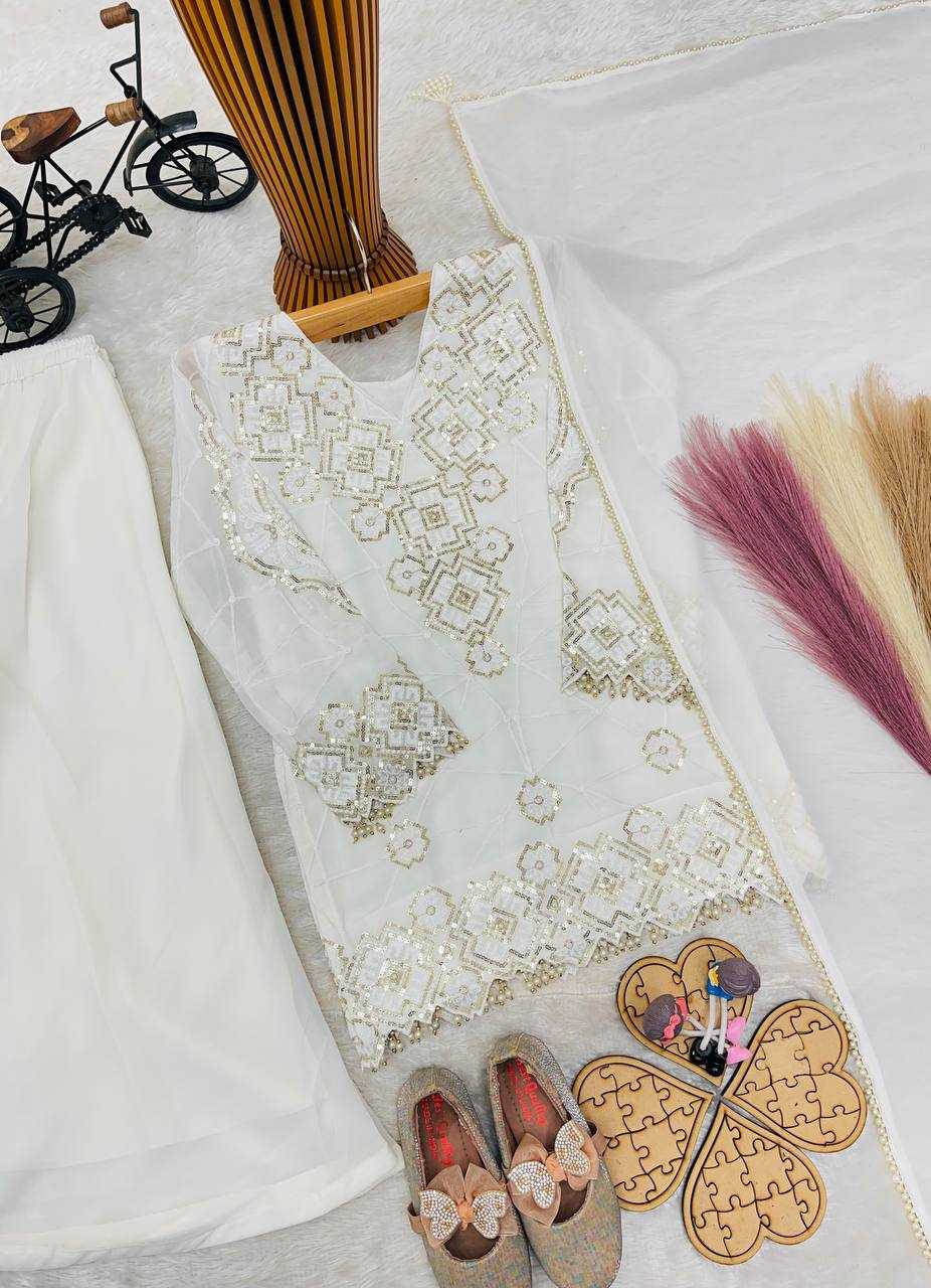 YNF Wholesale Faux Georgette Embroidery Suits  | Surat Manufacturer