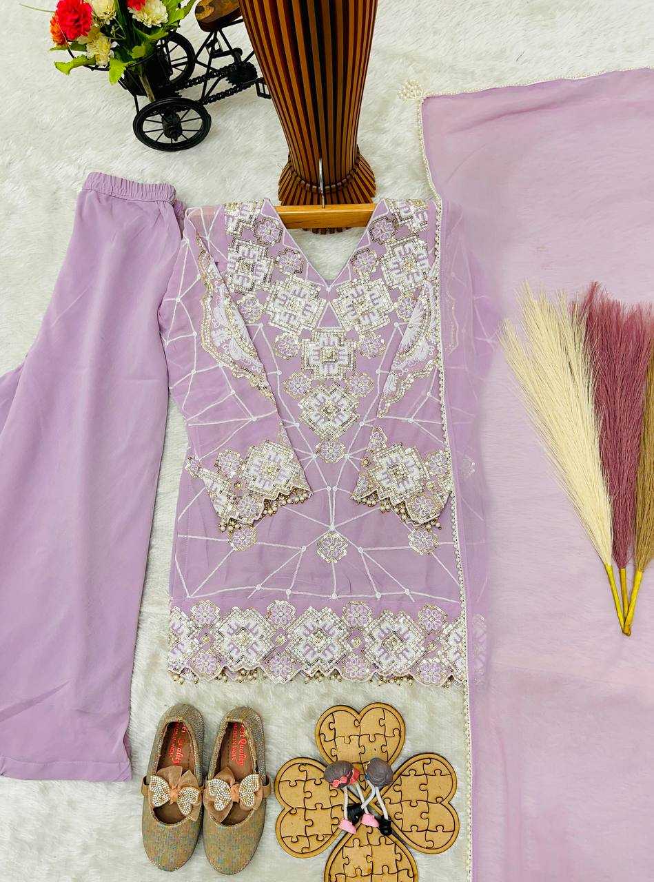 YNF Wholesale Faux Georgette Embroidery Suits  | Surat Manufacturer