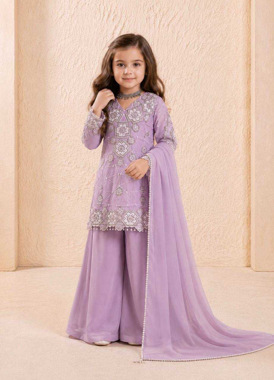 YNF Wholesale Faux Georgette Embroidery Suits  | Surat Manufacturer