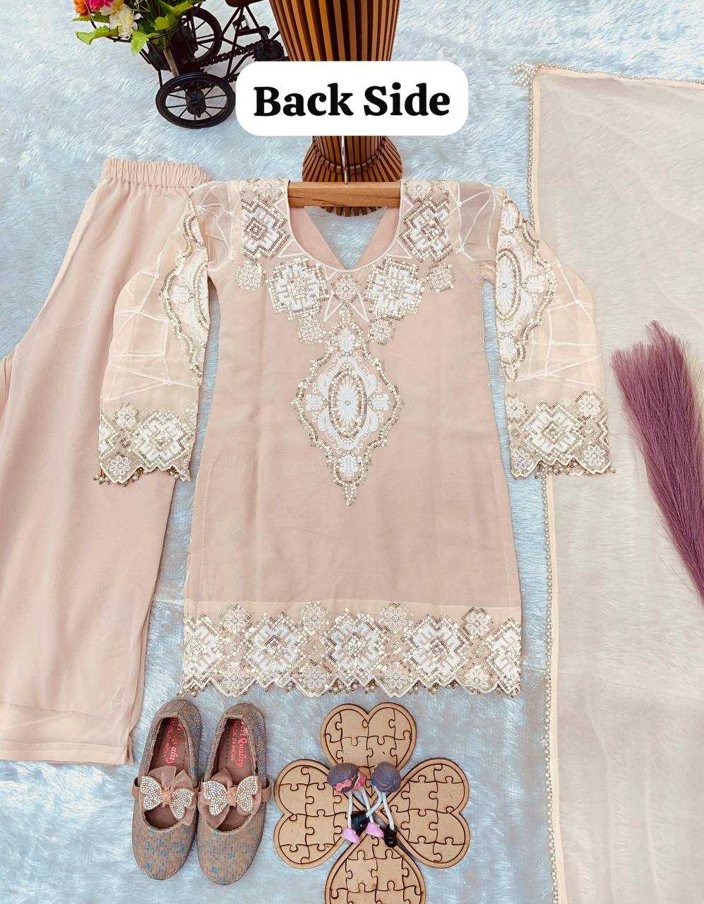 YNF Wholesale Faux Georgette Embroidery Suits  | Surat Manufacturer